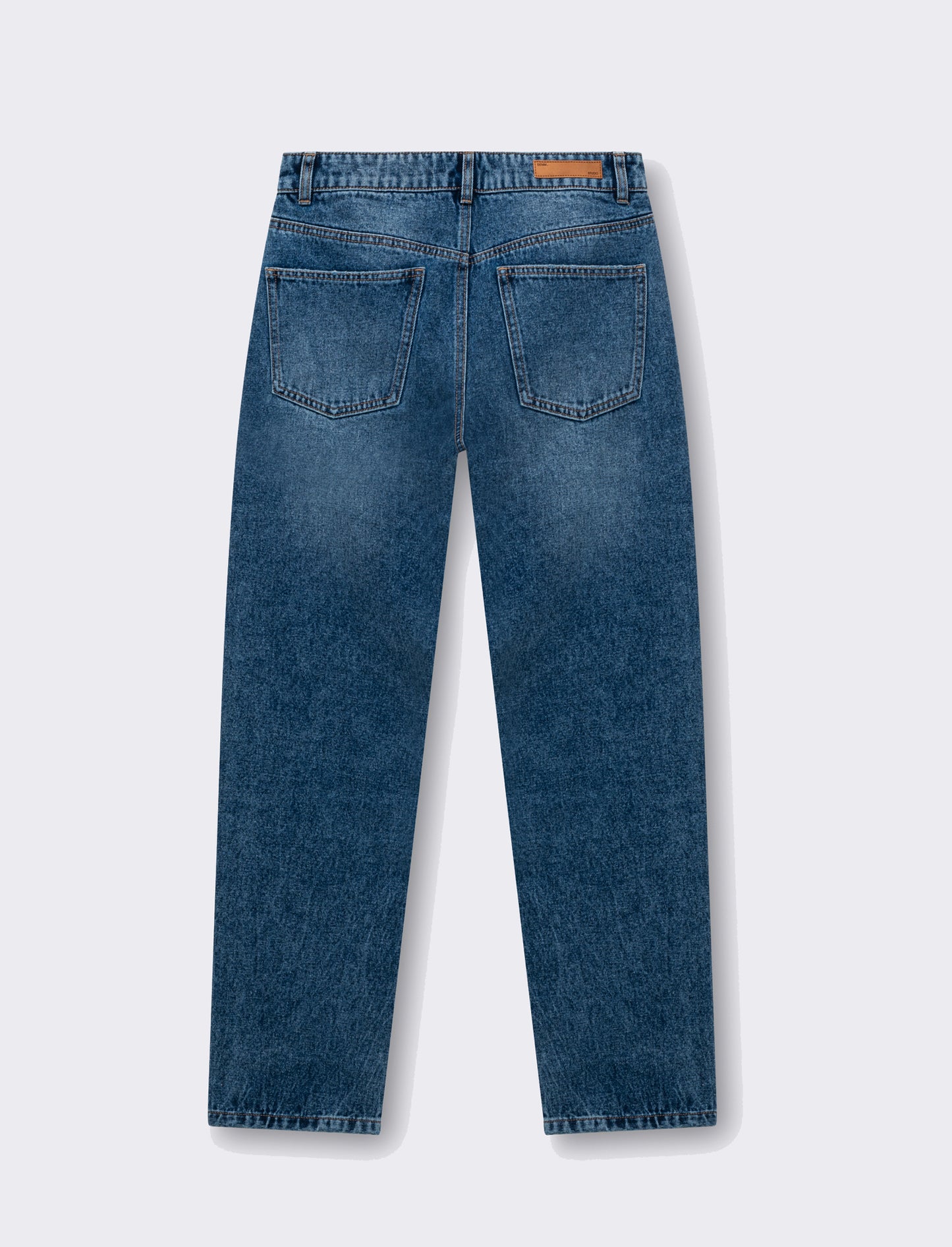 Woman's boyfriend jeans for a relaxed fit - Blue