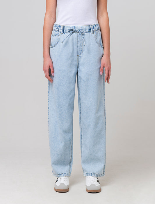 Jogger denim da donna - Denim chiaro