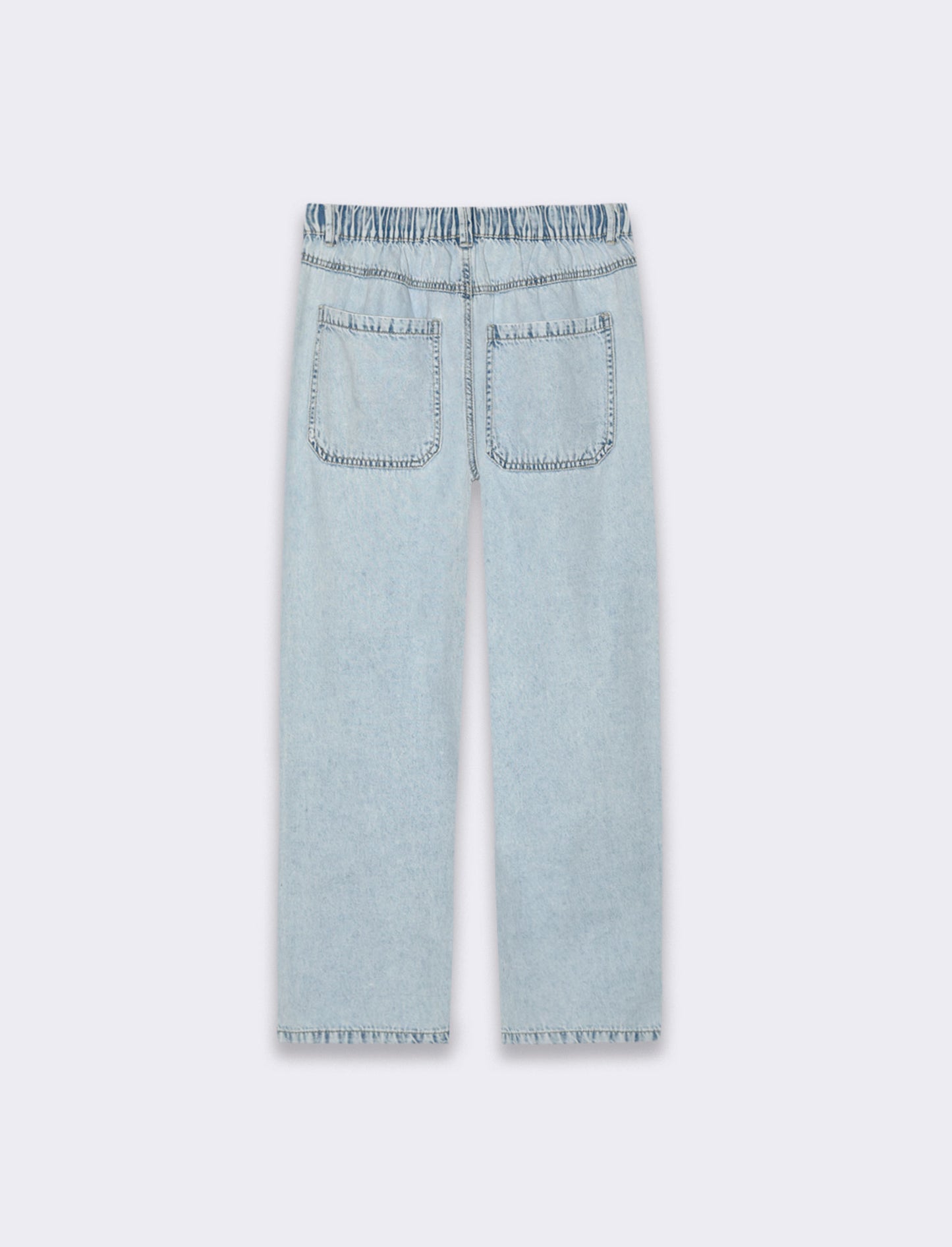 Jogger denim da donna - Denim chiaro