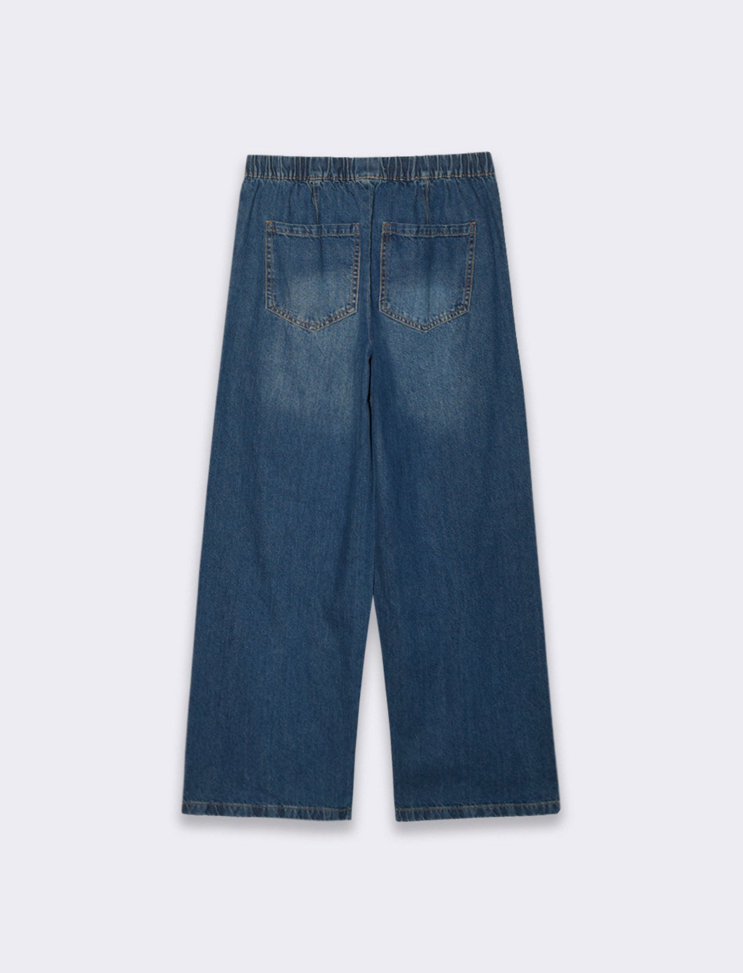 Jeans con coulisse da donna - DENIM SCURO