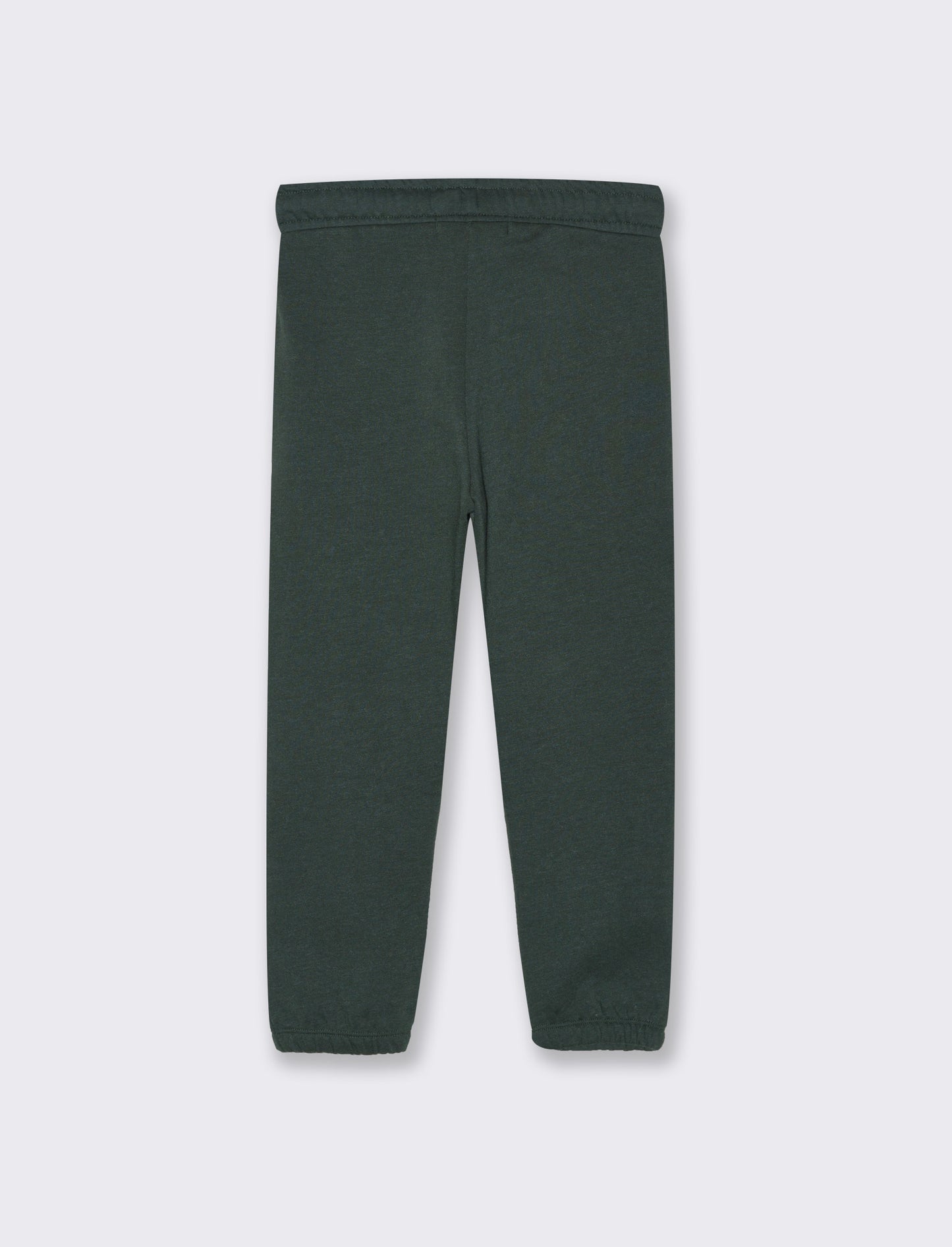 Jogger in felpa con tagli da bambino da bambino - Verde