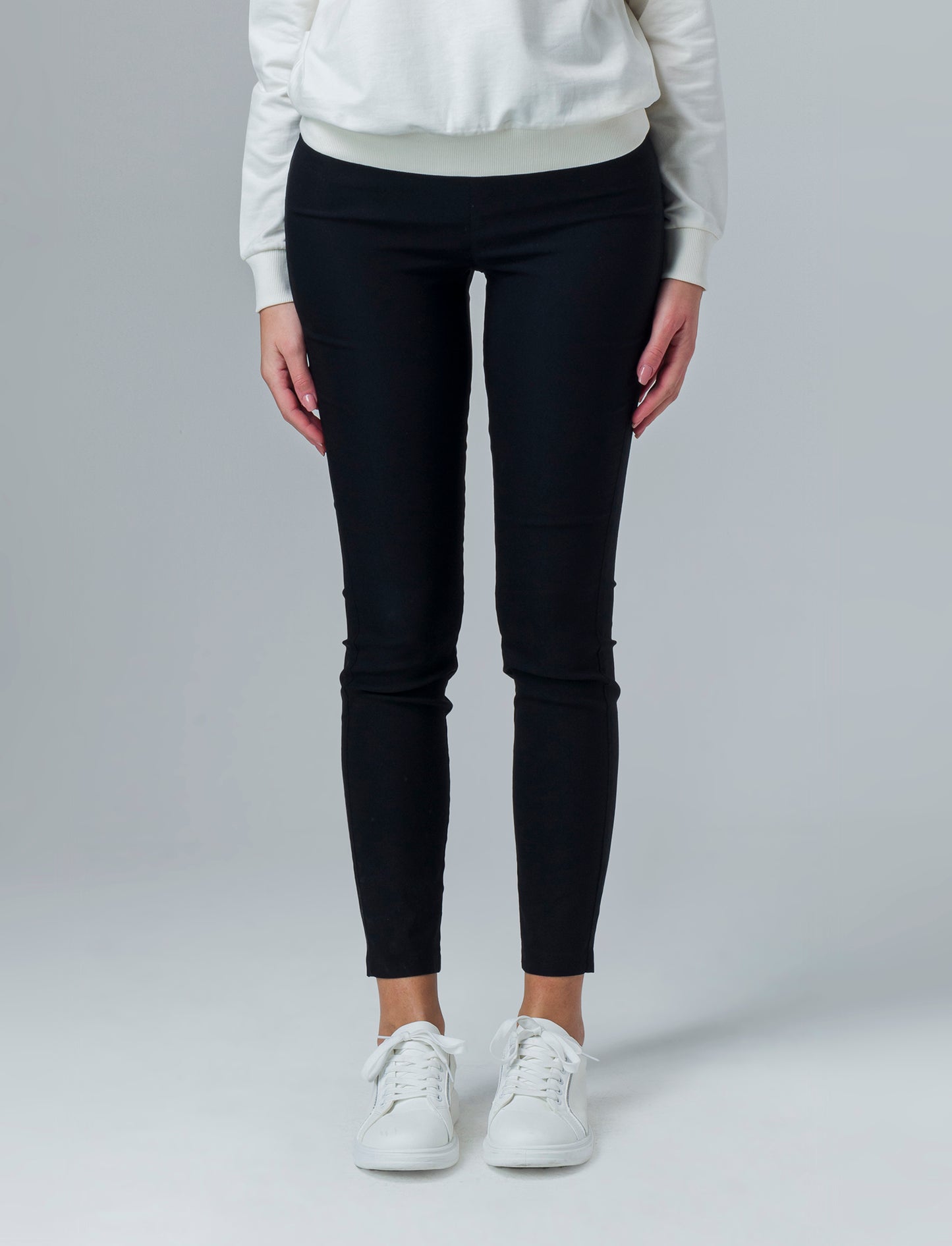 Legging in bengalina da donna - Nero
