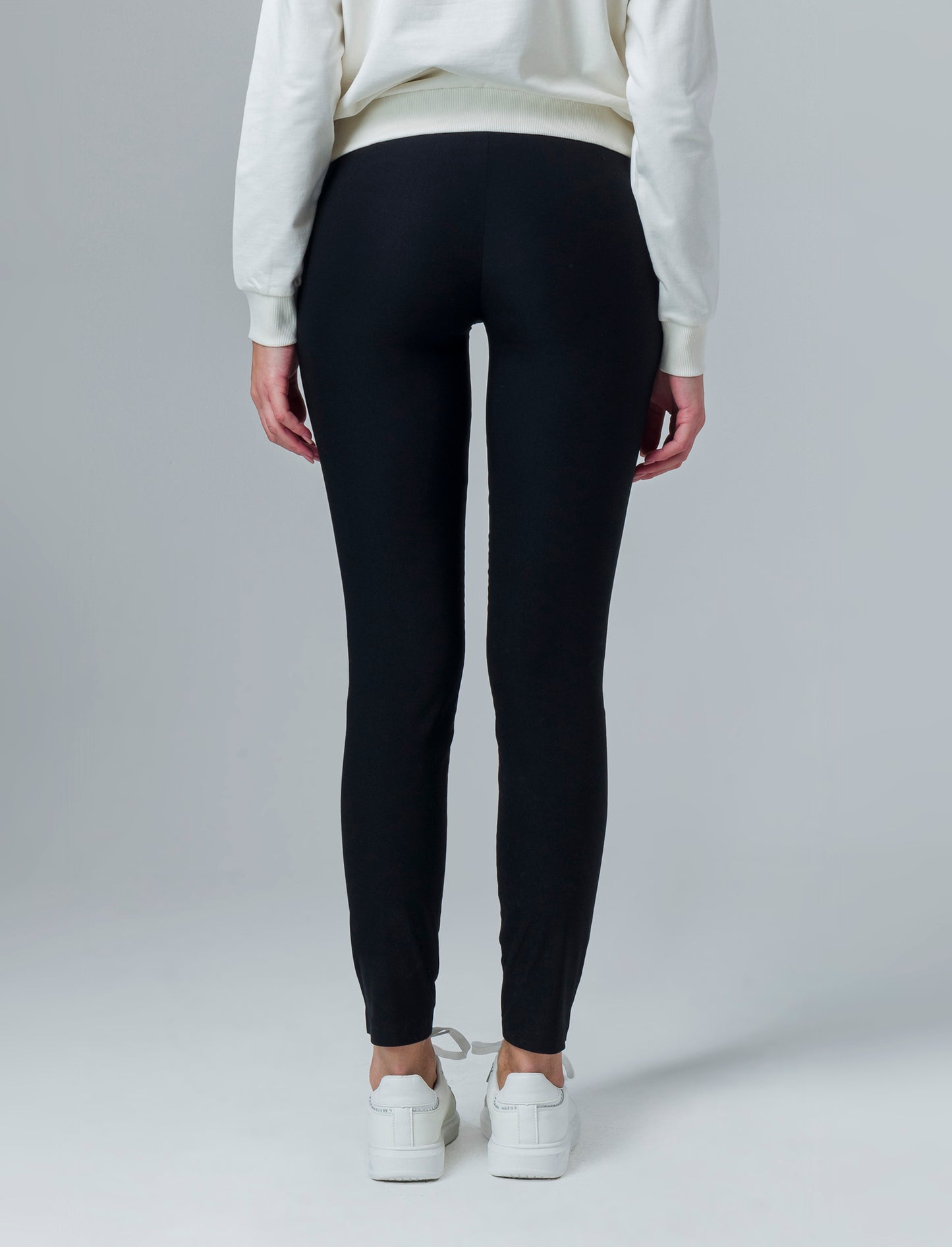 Legging in bengalina da donna - Nero