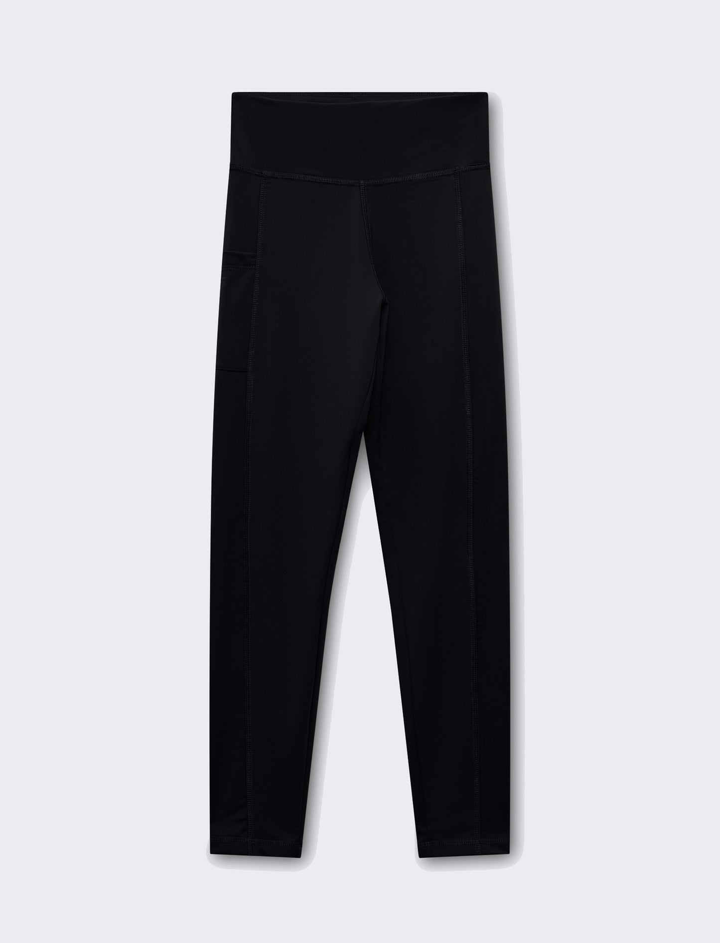Woman's basic leggings with pocket - Black