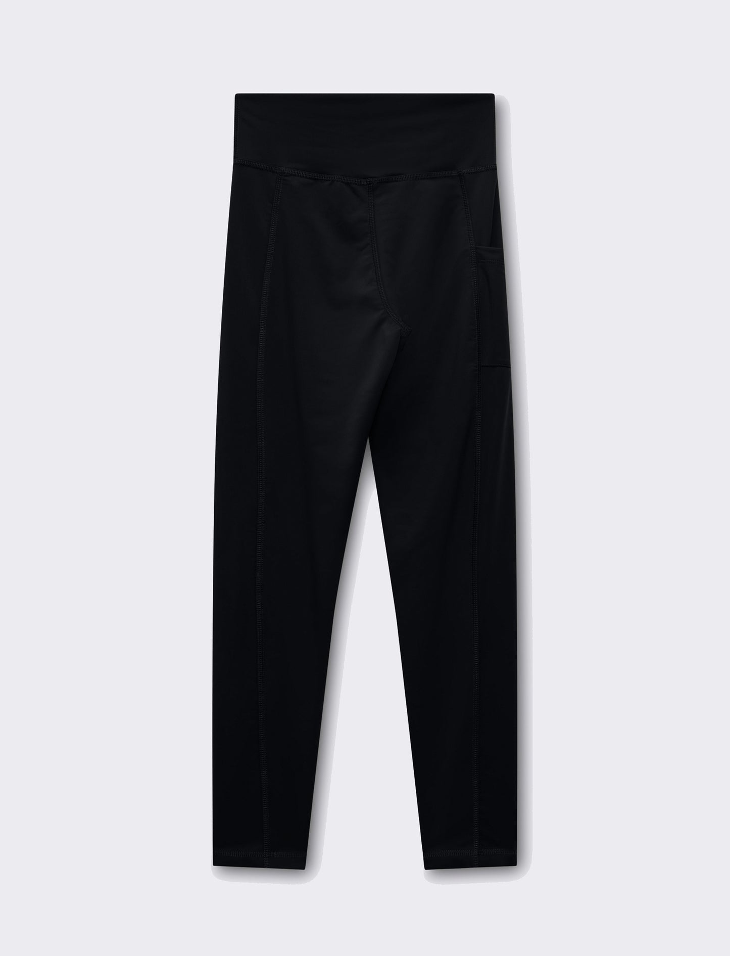 Woman's basic leggings with pocket - Black