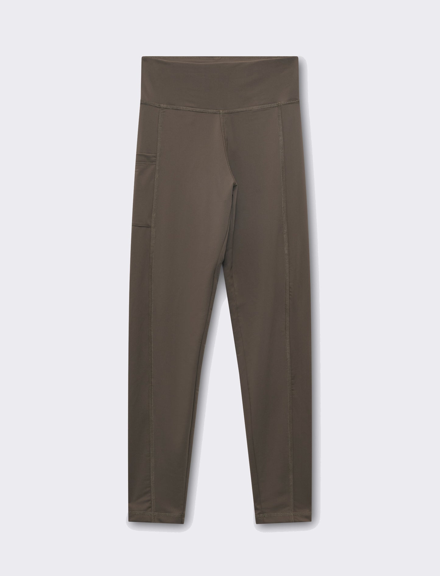 Woman's basic leggings with pocket - Green