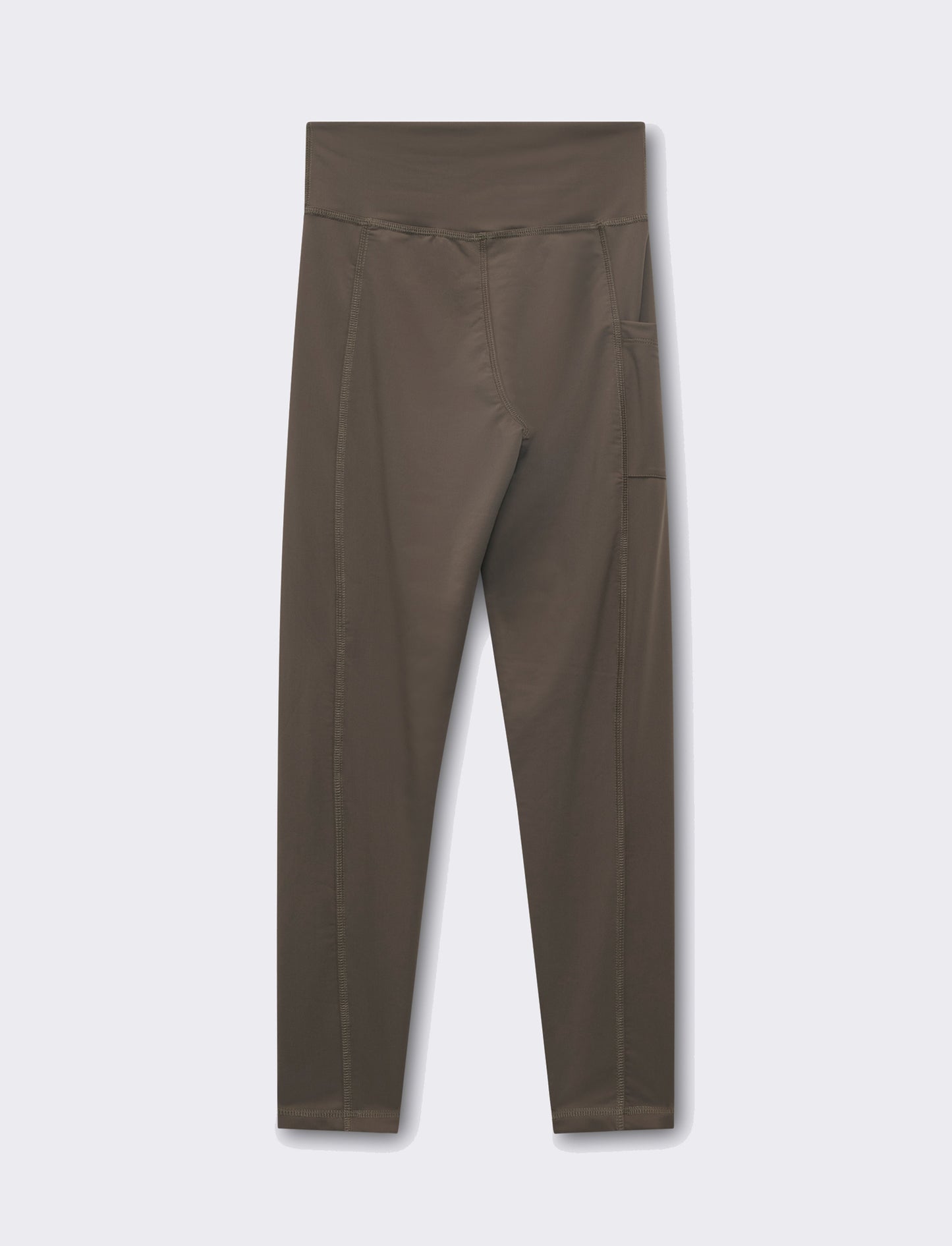 Woman's basic leggings with pocket - Green