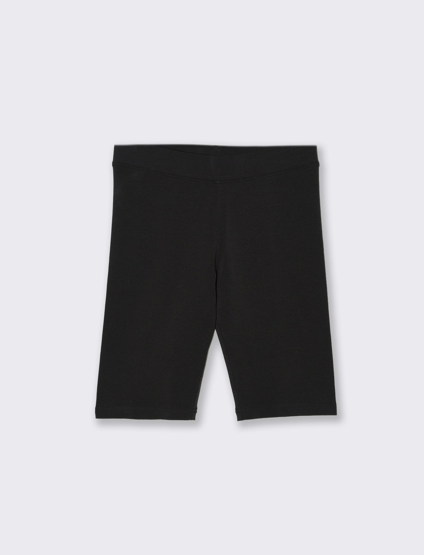 Leggings corto basico da donna - Nero