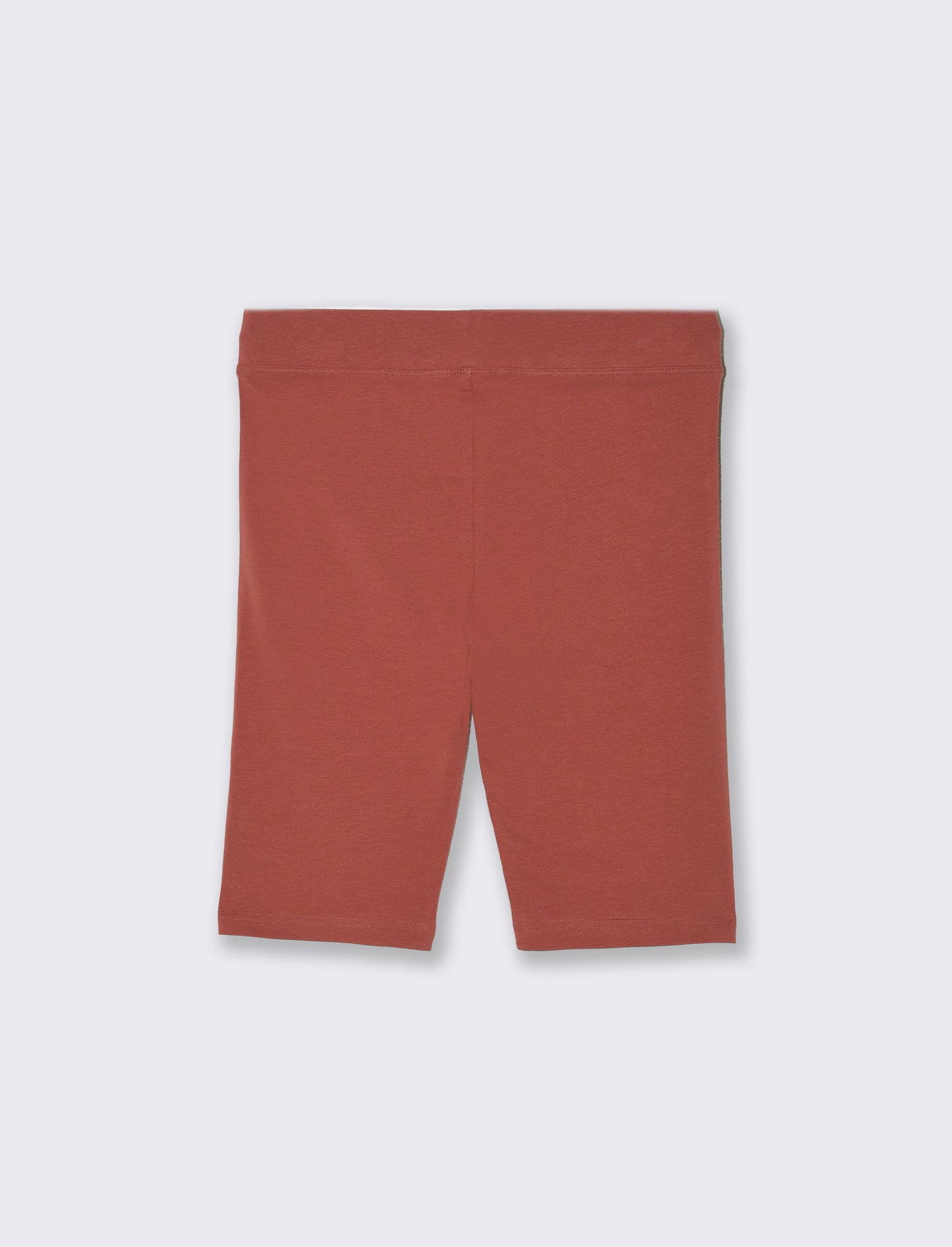Woman's basic short leggings for everyday wear - Brown