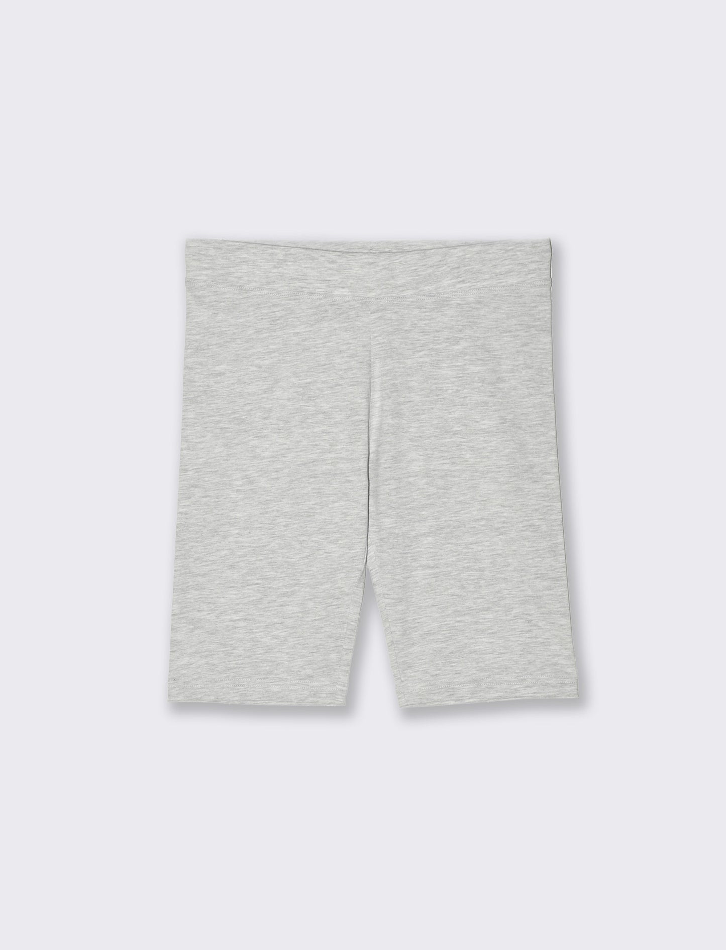 Woman's basic short leggings for everyday wear - Grey
