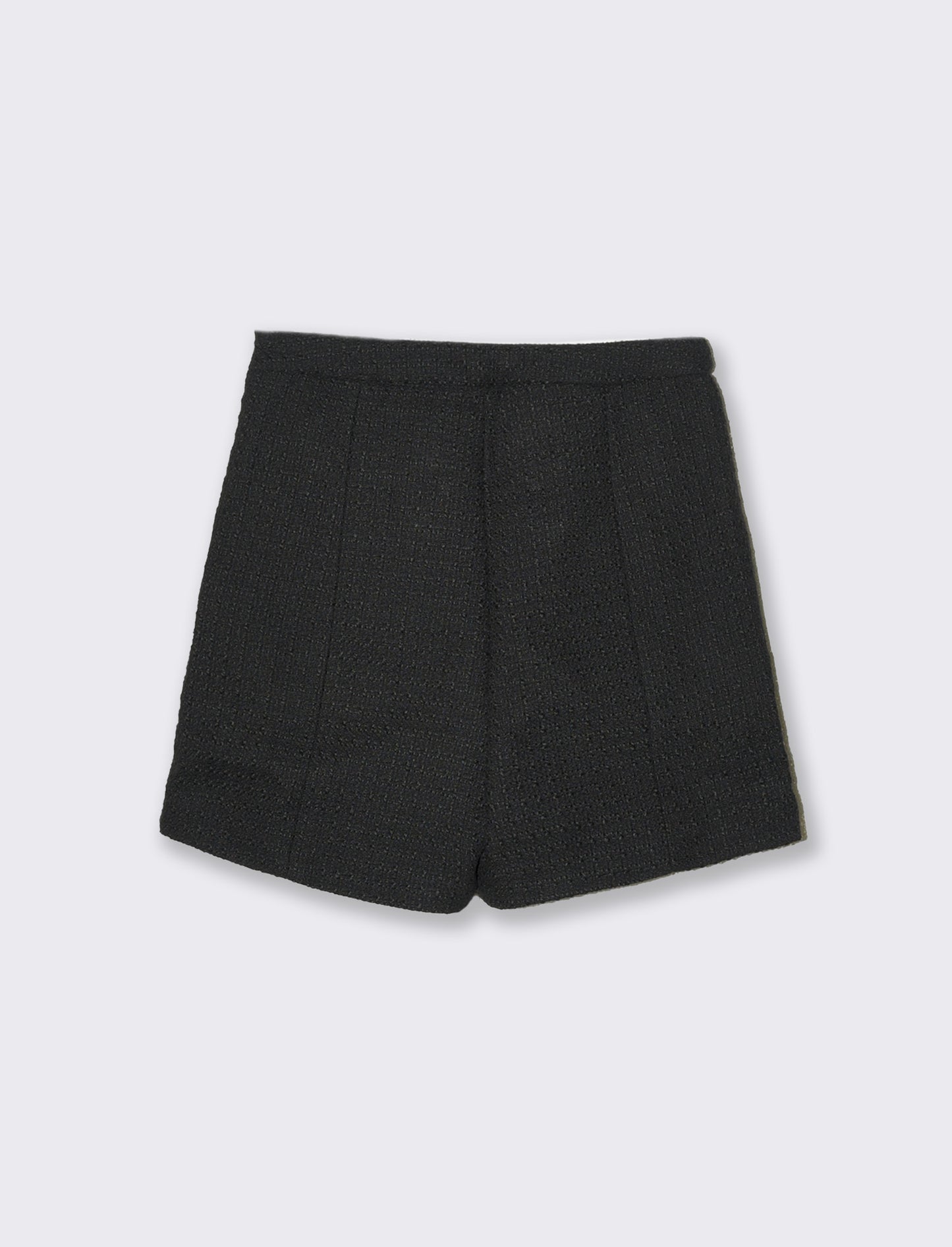 Pantaloncio con bottoni da donna - Nero