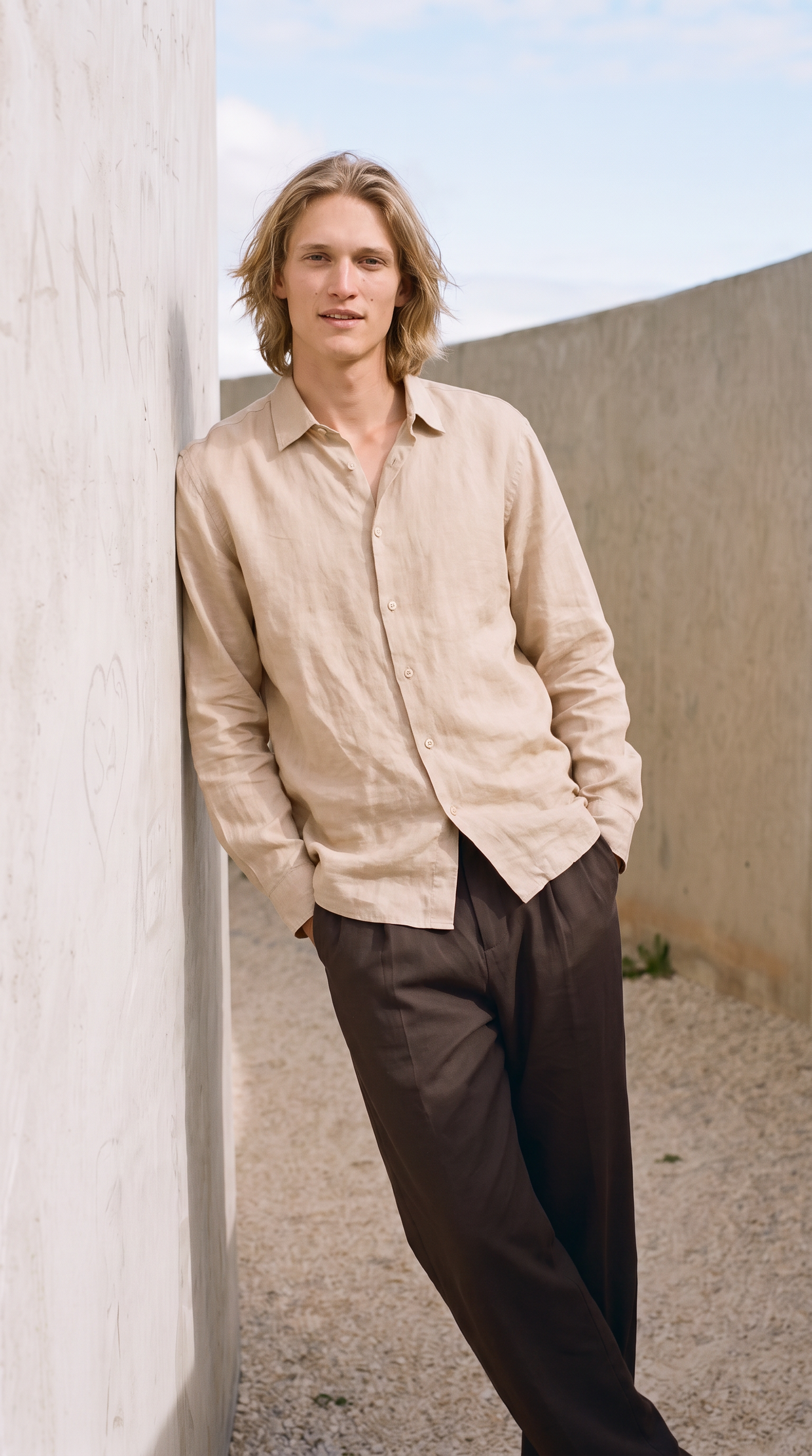 Relaxed Fit Comfort Jogger Pants - Brown