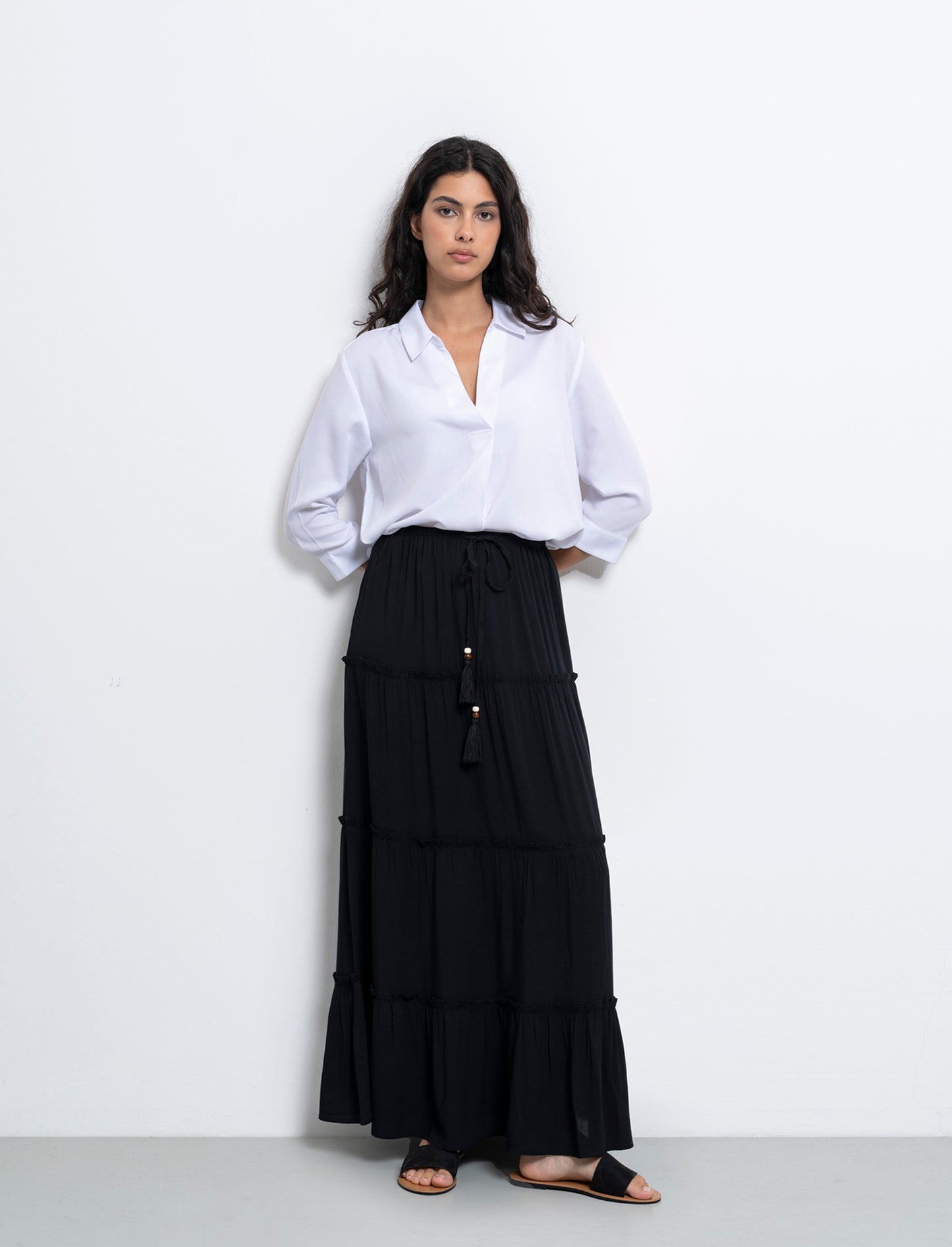 Gonna lunga da donna - Nero
