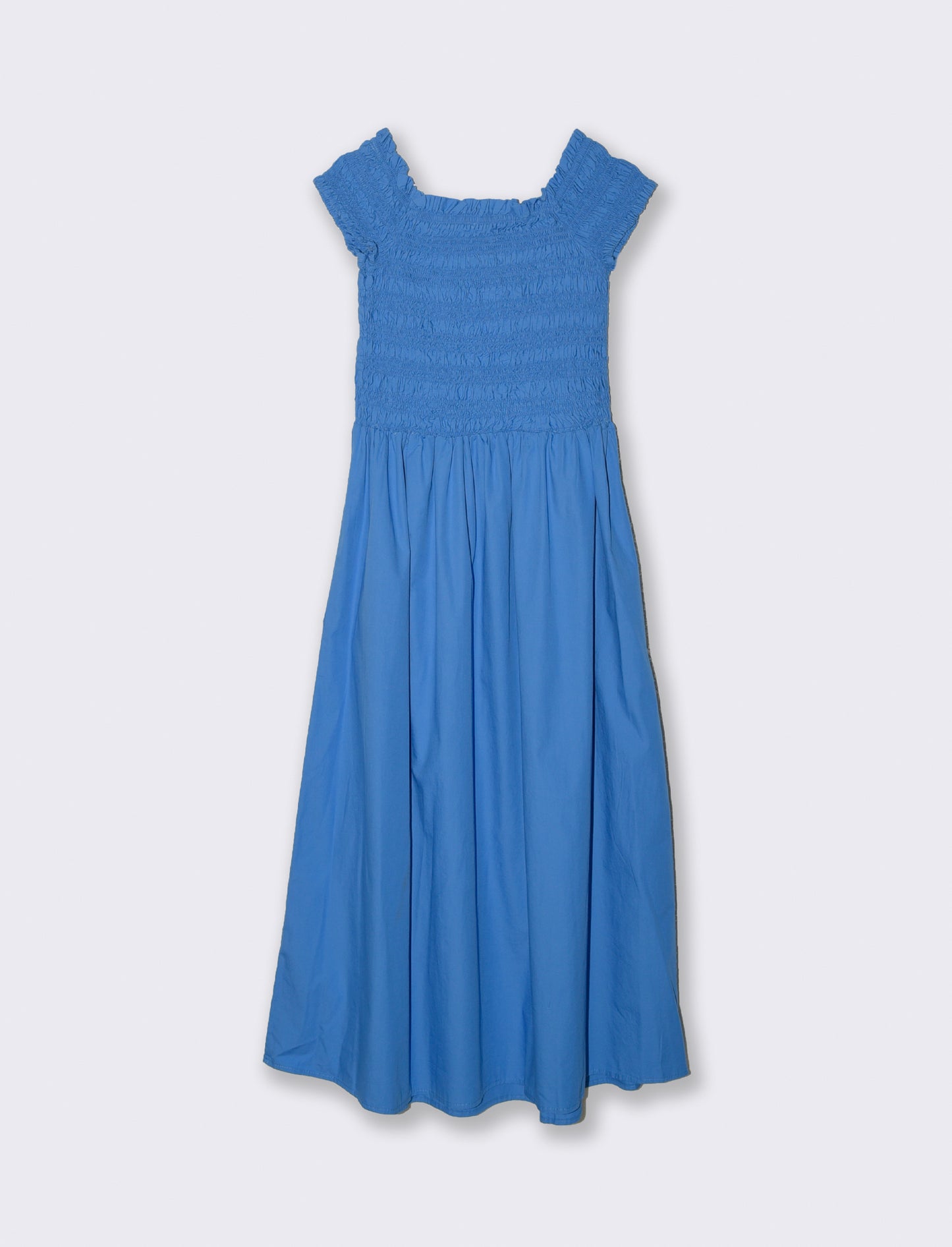Woman's elegant midi dress for every occasion - Blue