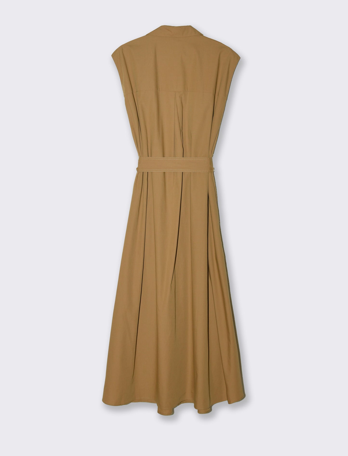 Vestito chemisier da donna - Caramello