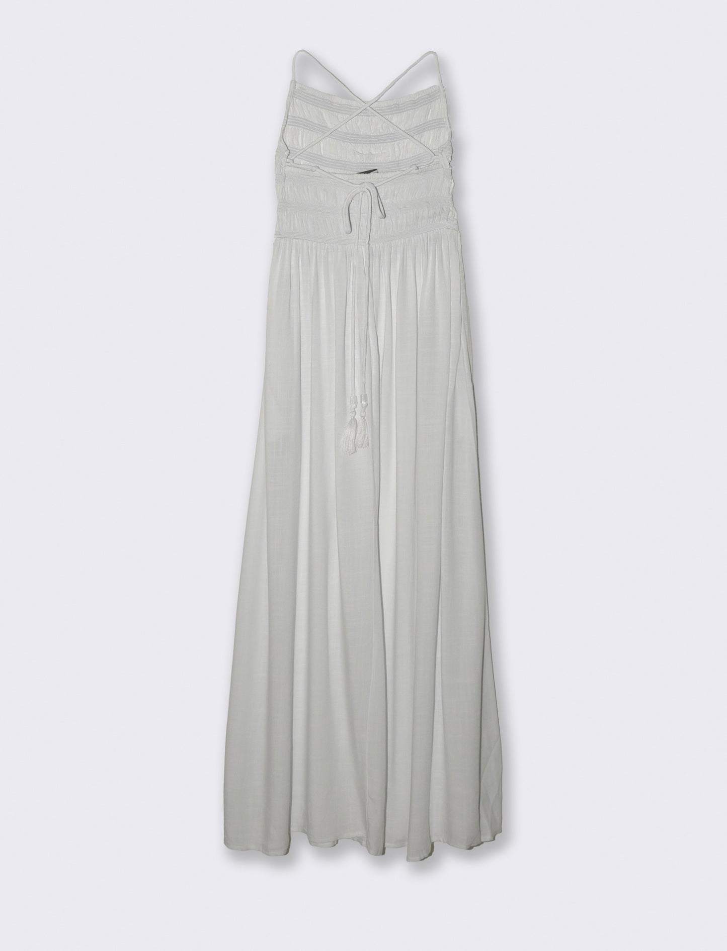 Abito con spalline da donna - Bianco