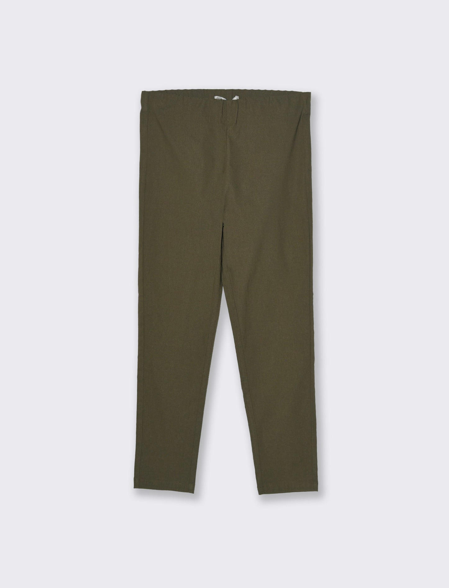 Woman's cropped pinocchio pants for stylish comfort - Green