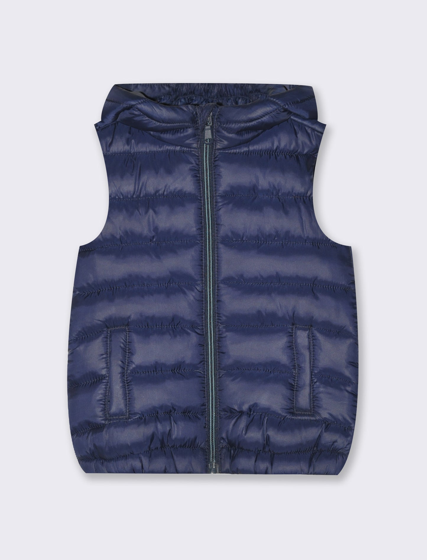 Gilet leggero imbottito da neonato - Blu