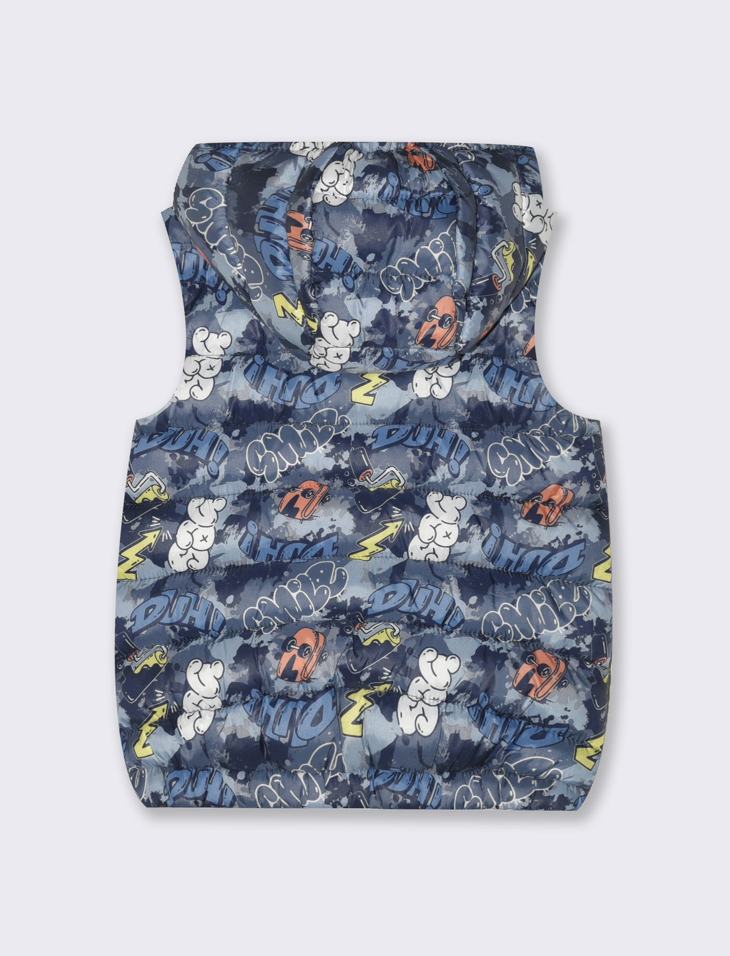 Gilet leggero imbottito da neonato - Fantasia