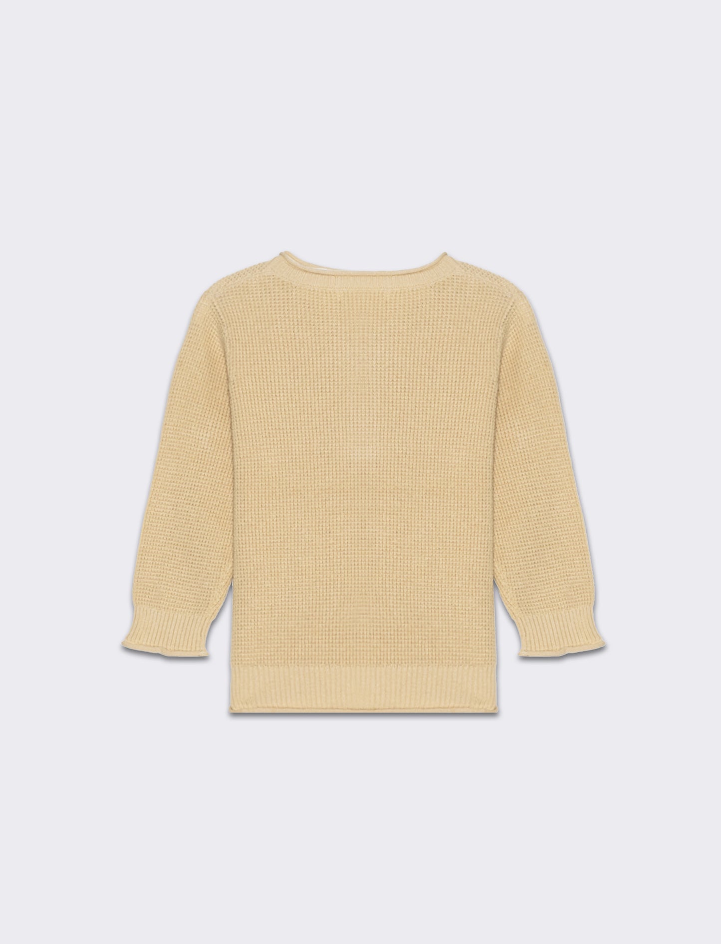 Maglia con taschino da neonato - Beige