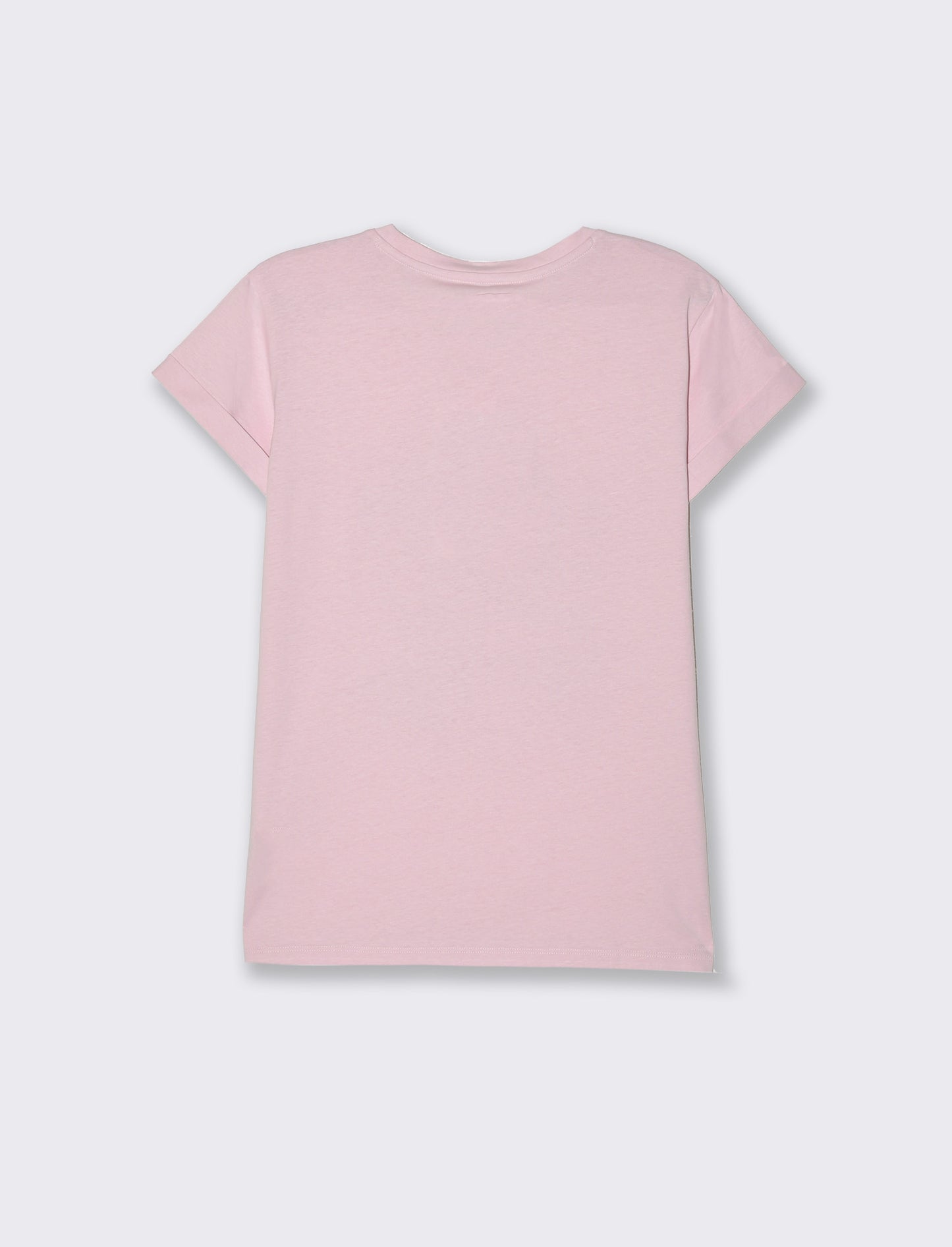 T-shirt stampata da donna - Rosa chiaro
