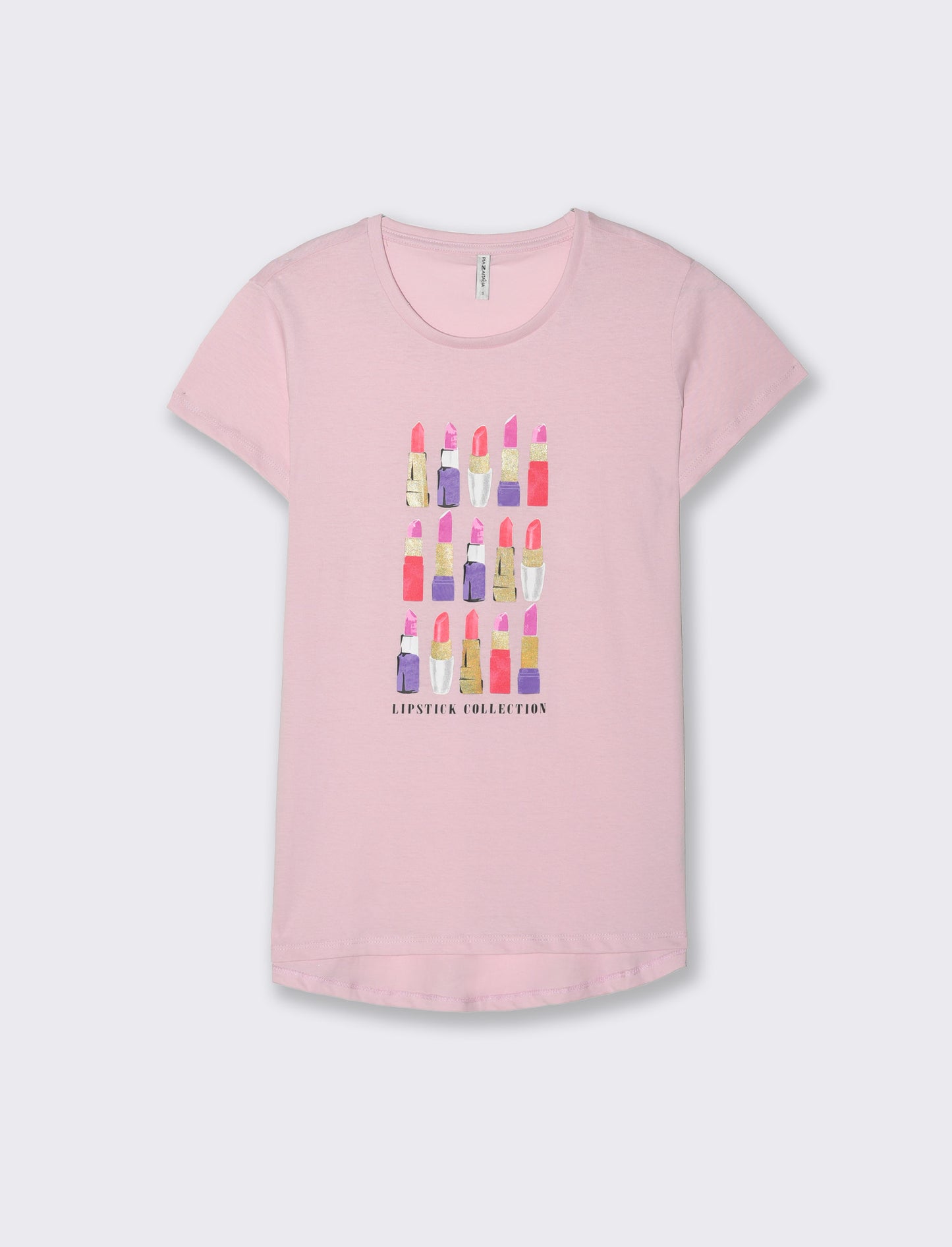 Woman's printed graphic t-shirt for casual wear - Pink