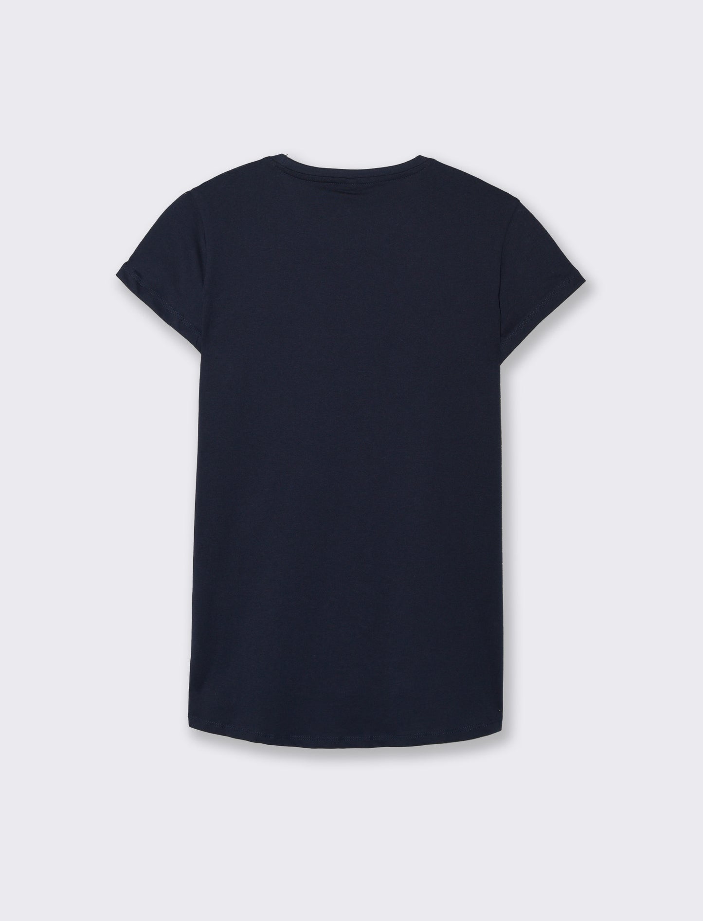 Woman's printed graphic t-shirt for casual wear - Blue