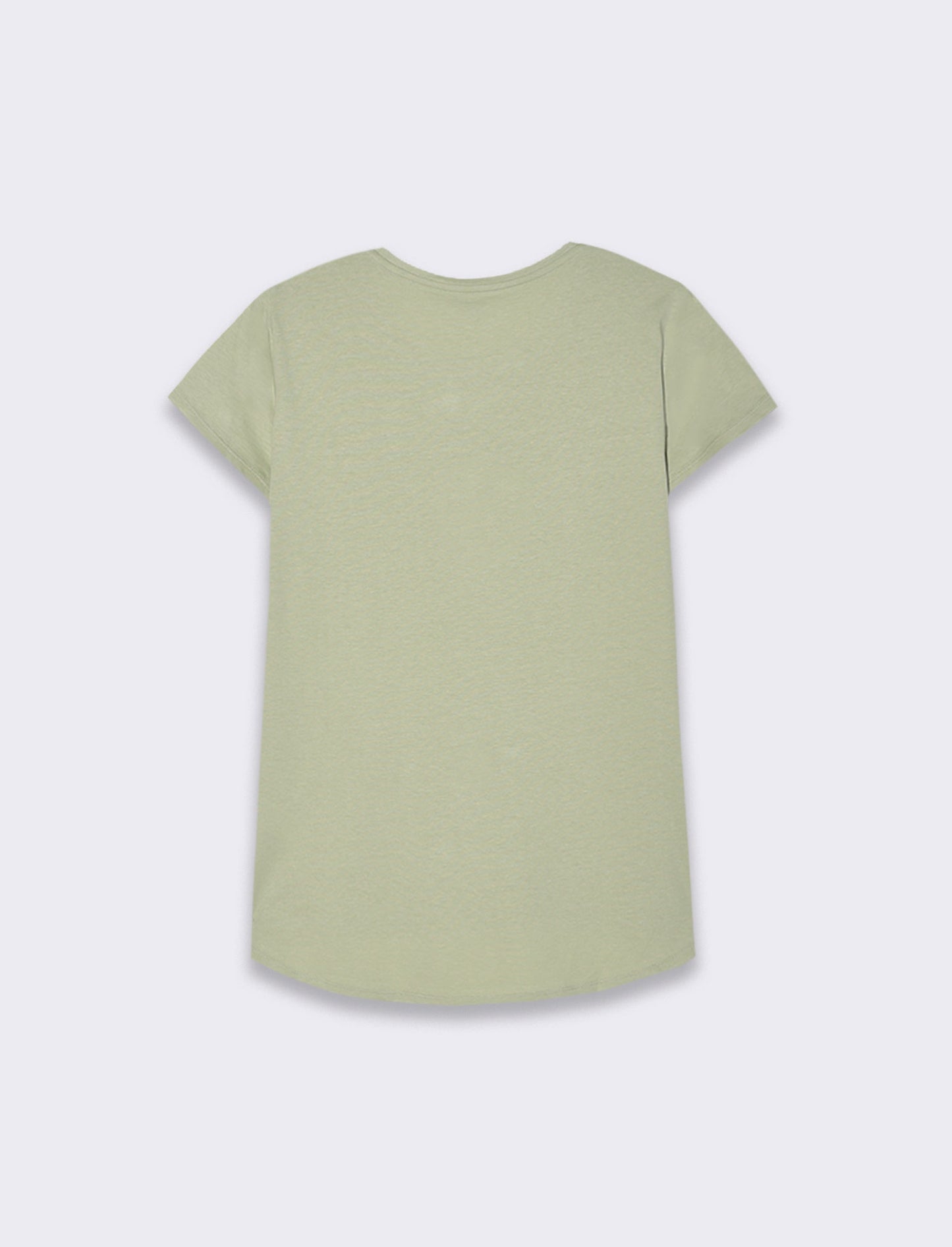 Woman's printed graphic t-shirt for casual wear - Green