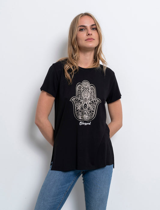 T-shirt manica corta da donna - var 1