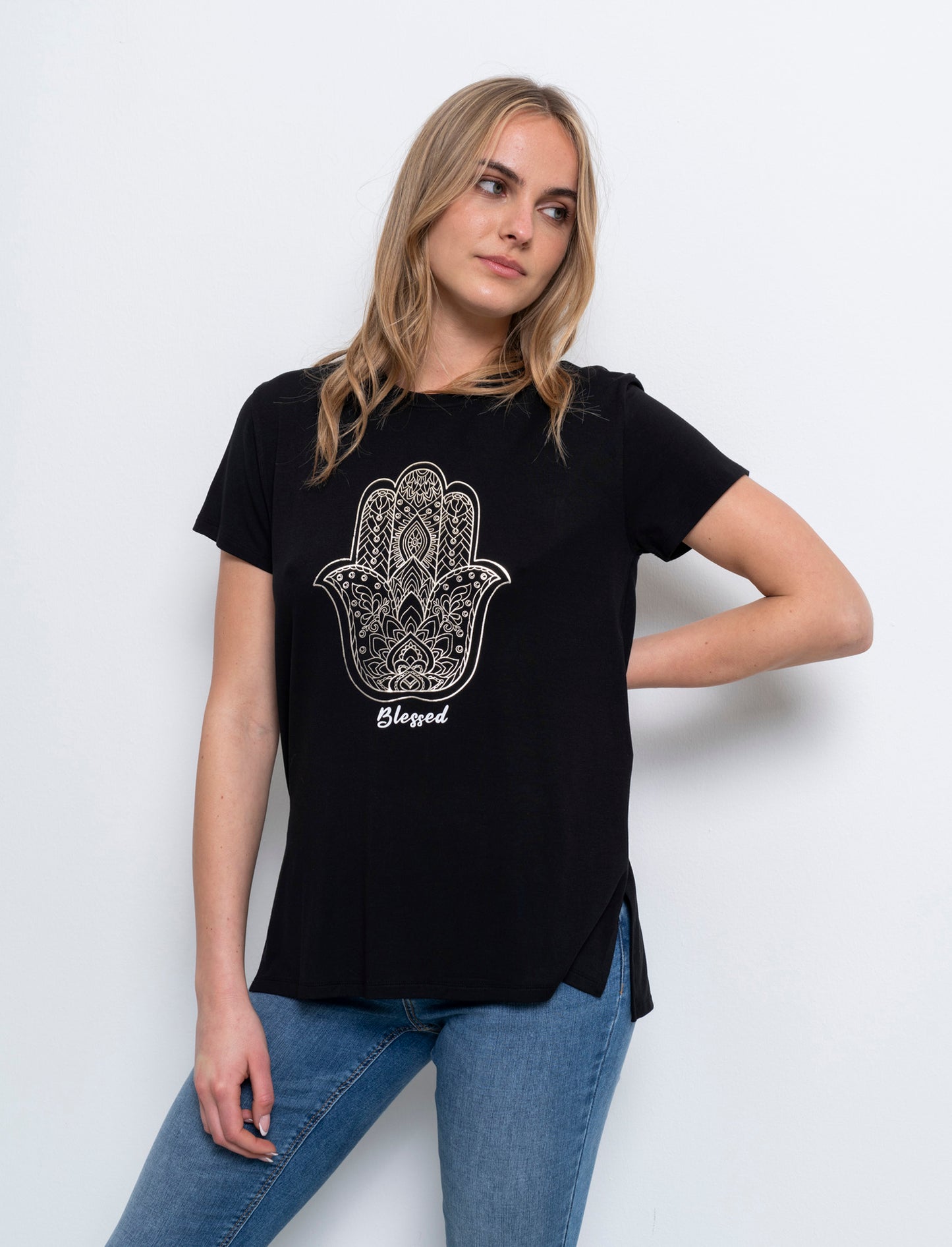 T-shirt manica corta da donna - var 1