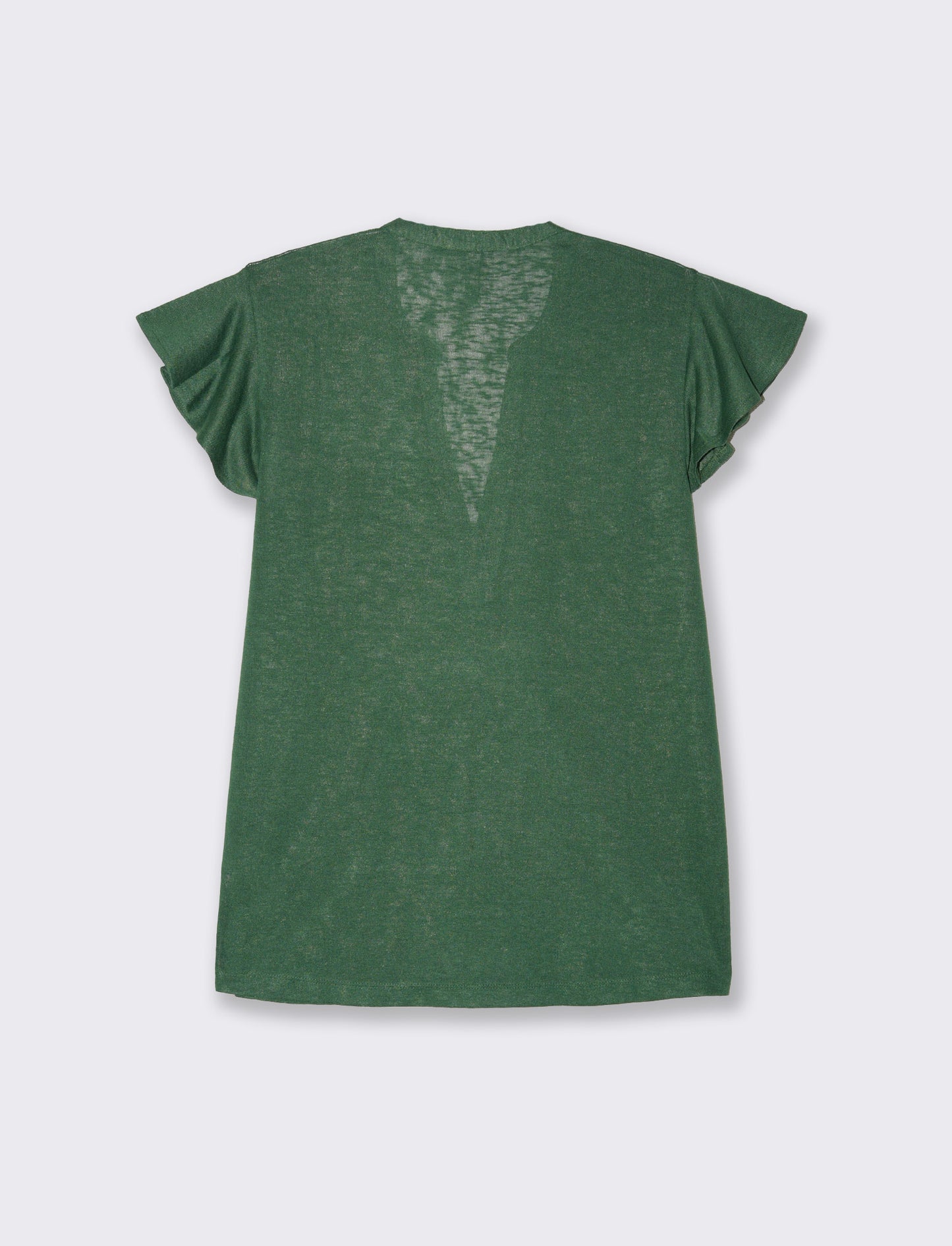 Woman's v-neck t-shirt for men and women - Green