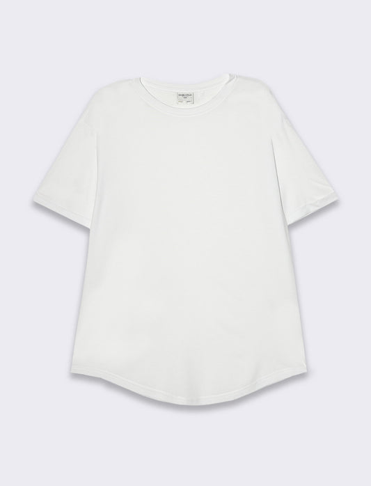 T-shirt loose fit da uomo - Bianco
