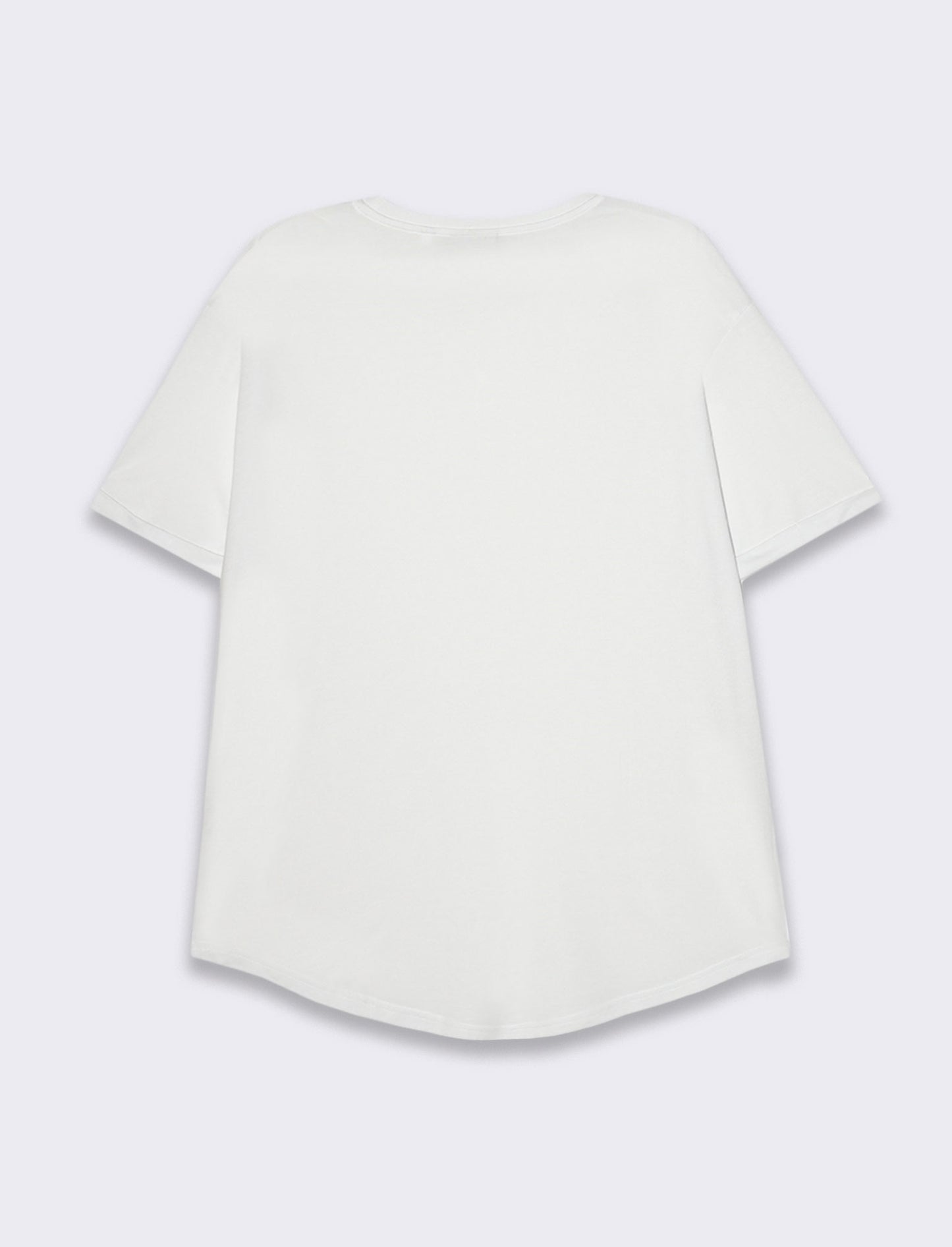 T-shirt loose fit da uomo - Bianco