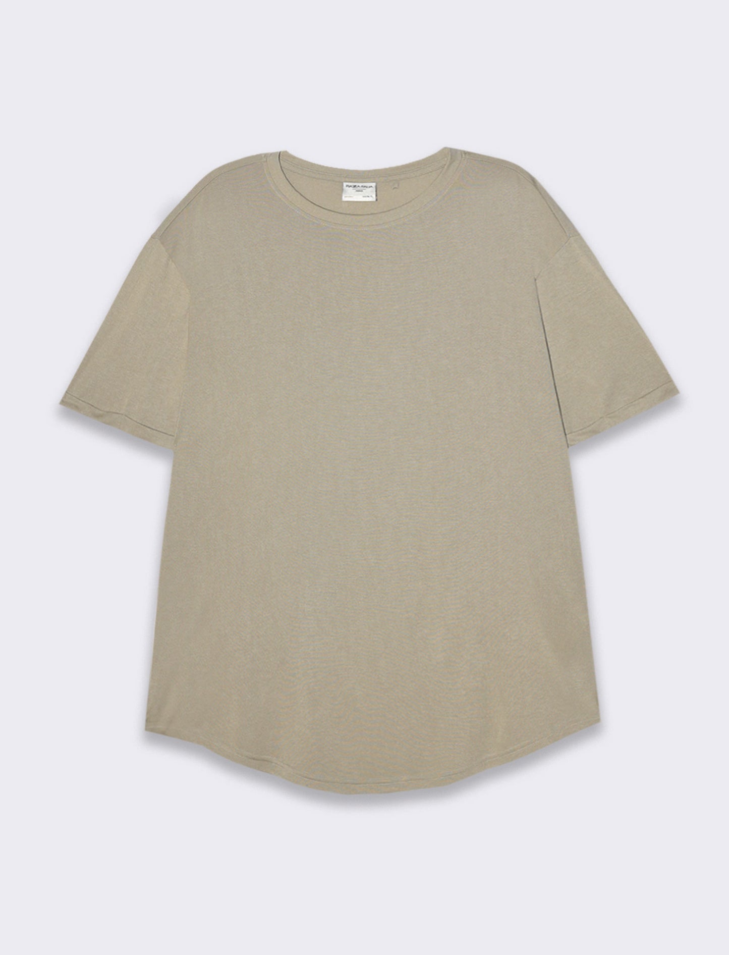 T-shirt loose fit da uomo - Sabbia