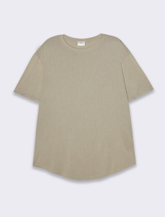 T-shirt loose fit da uomo - Sabbia