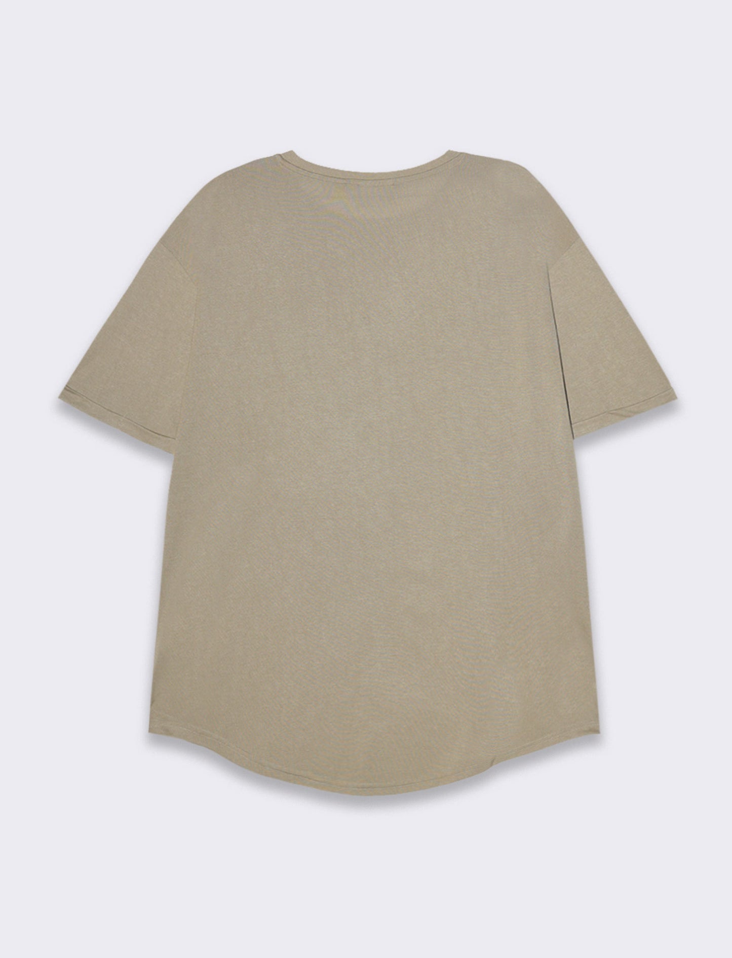 T-shirt loose fit da uomo - Sabbia