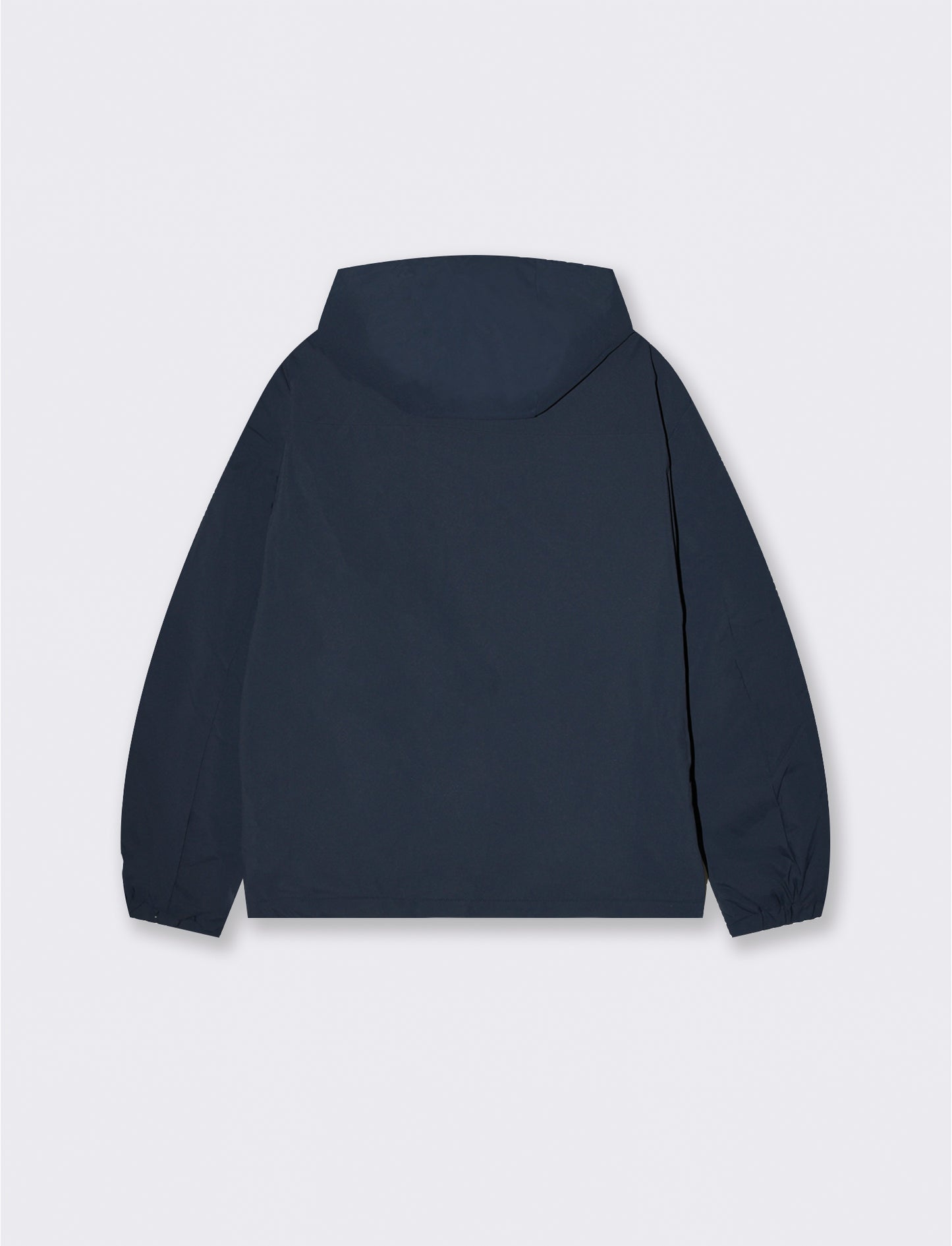 Giubbotto reversibile antivento con cappuccio da uomo - Blu