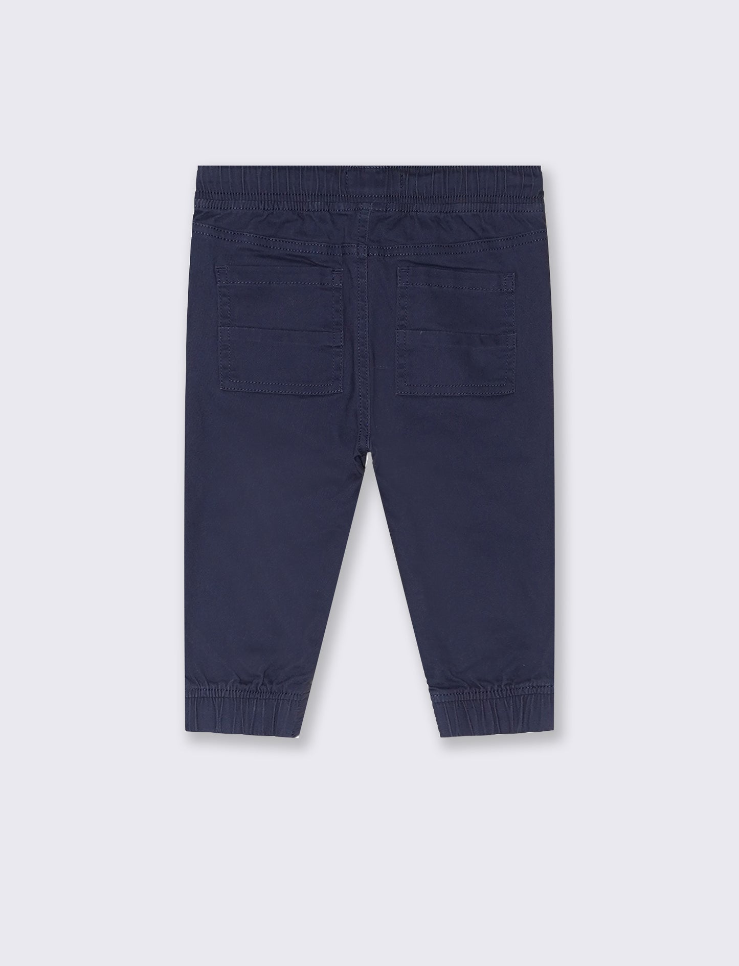 Pantaloni con coulisse da neonato - Blu