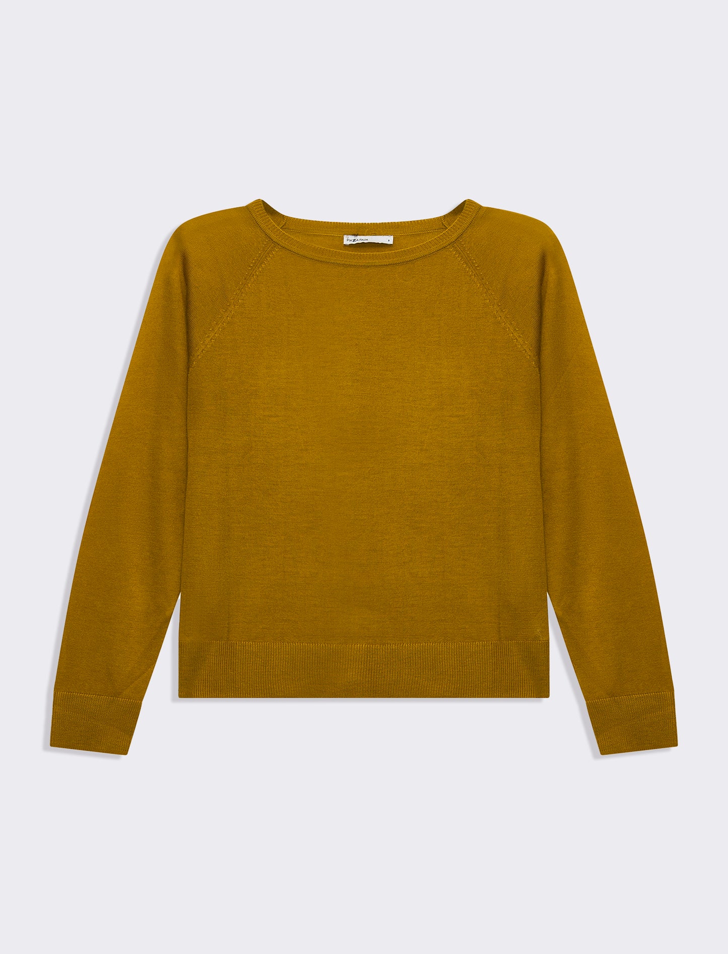 Maglia manica lunga da donna - Mostarda