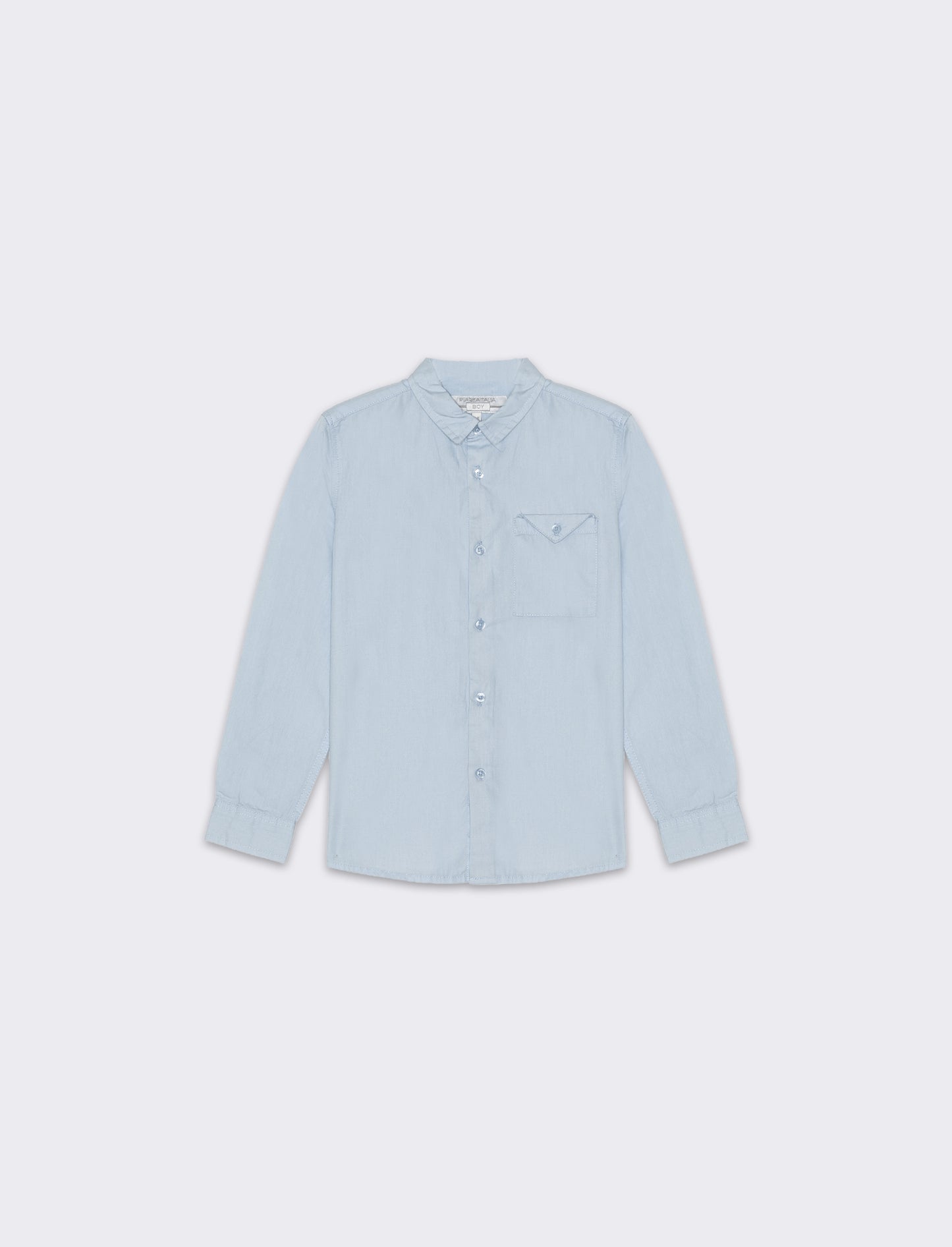Camicia oxford da bambino - Azzurro cielo