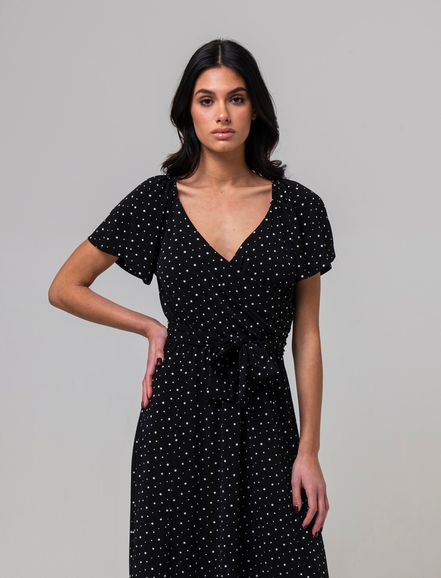 Vestito lungo stampato da donna - var 2