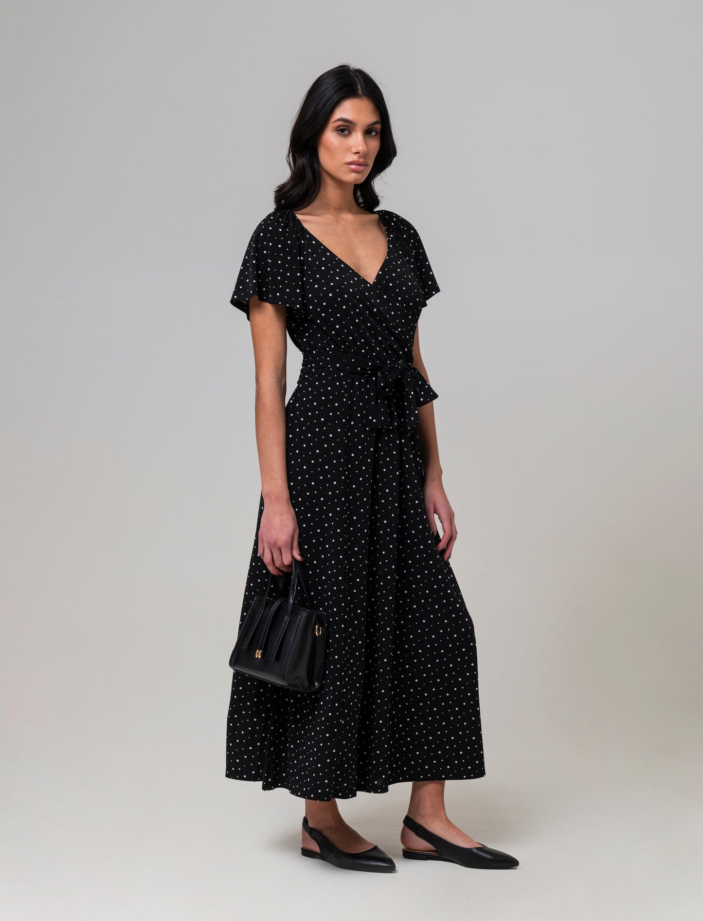 Vestito lungo stampato da donna - var 2