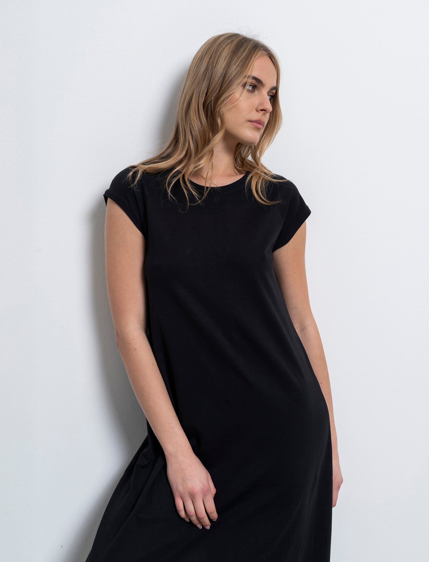 Vestito lungo da donna - Nero