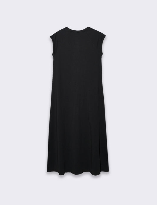 Vestito lungo da donna - Nero