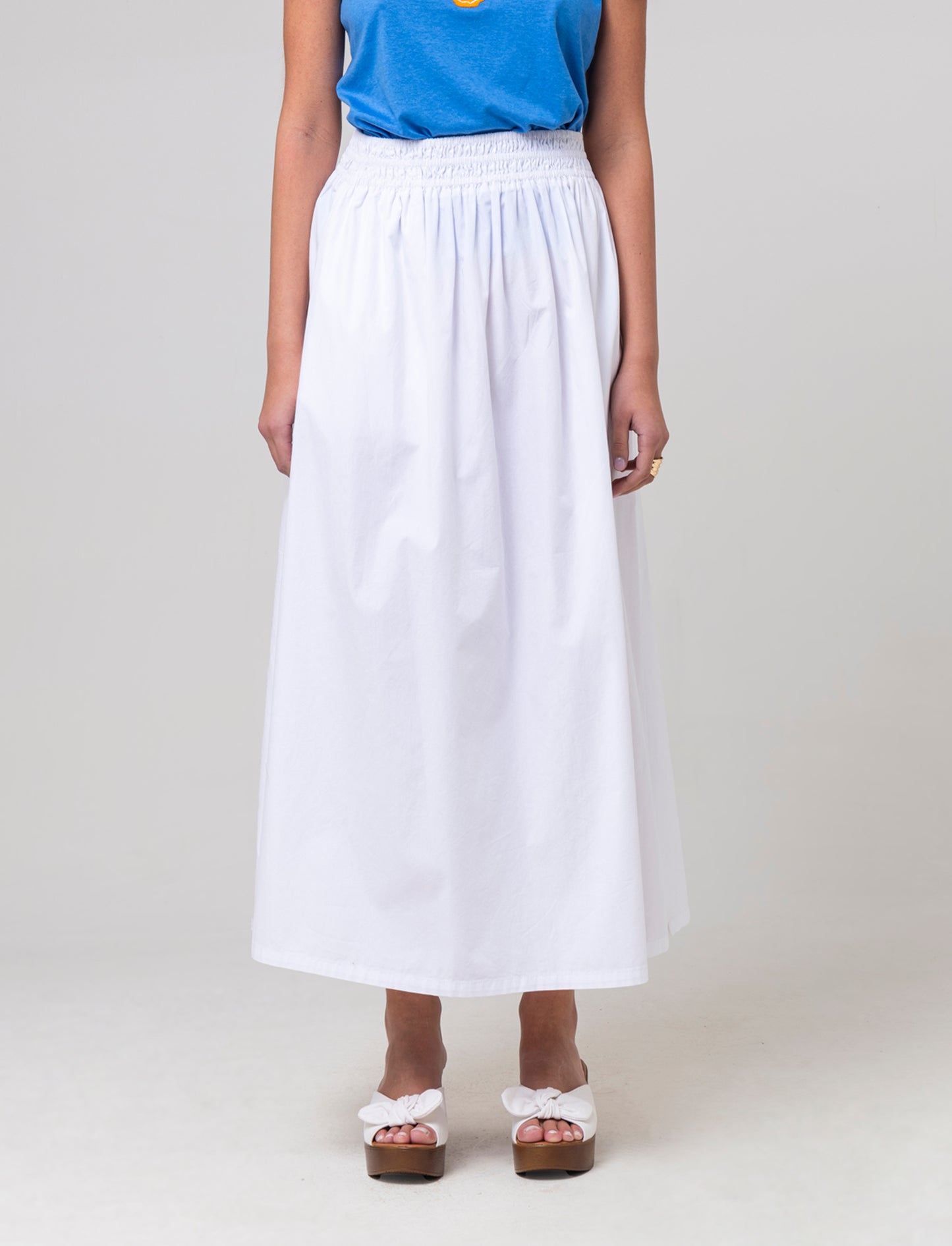 Gonna lunga da donna - Bianco