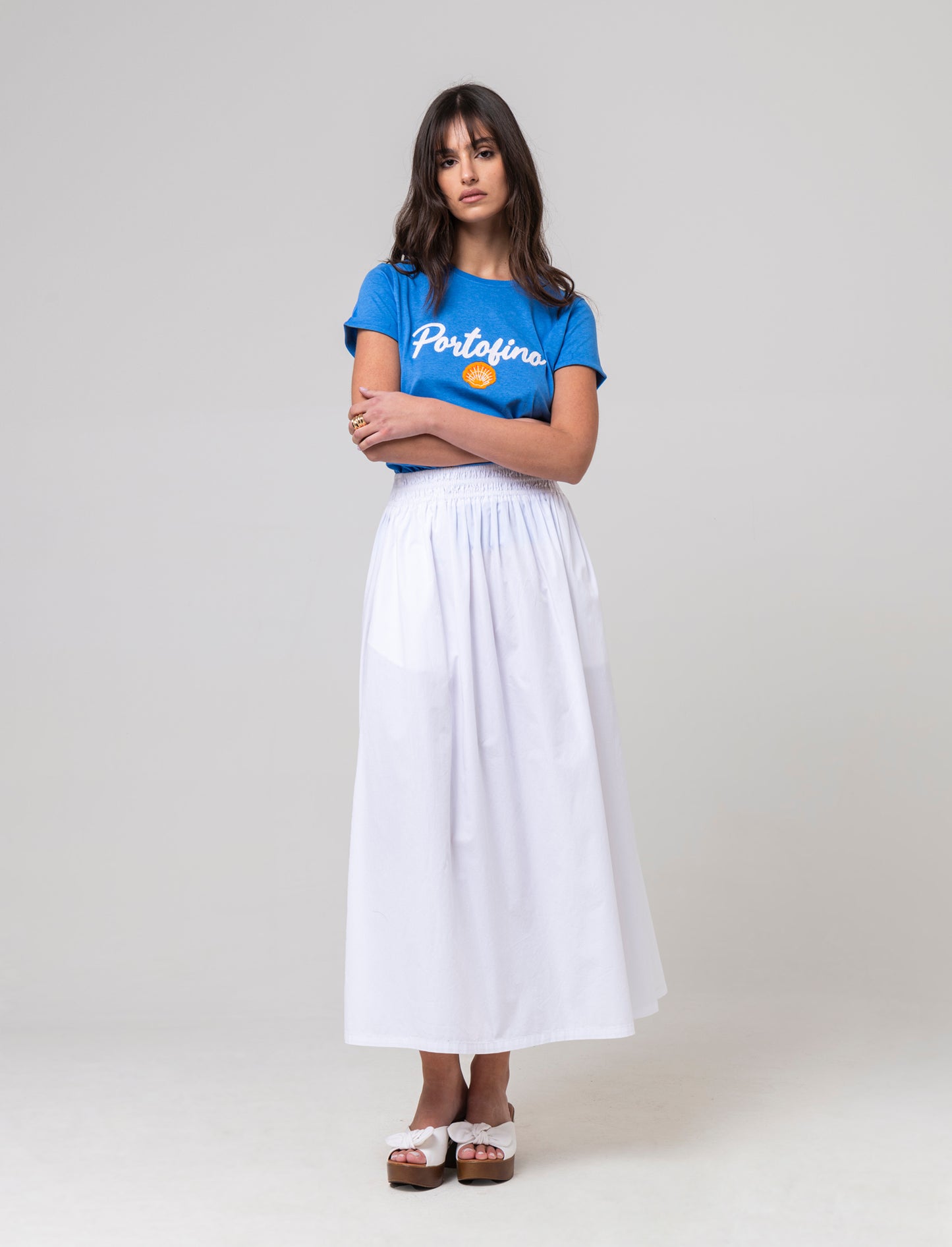 Gonna lunga da donna - Bianco
