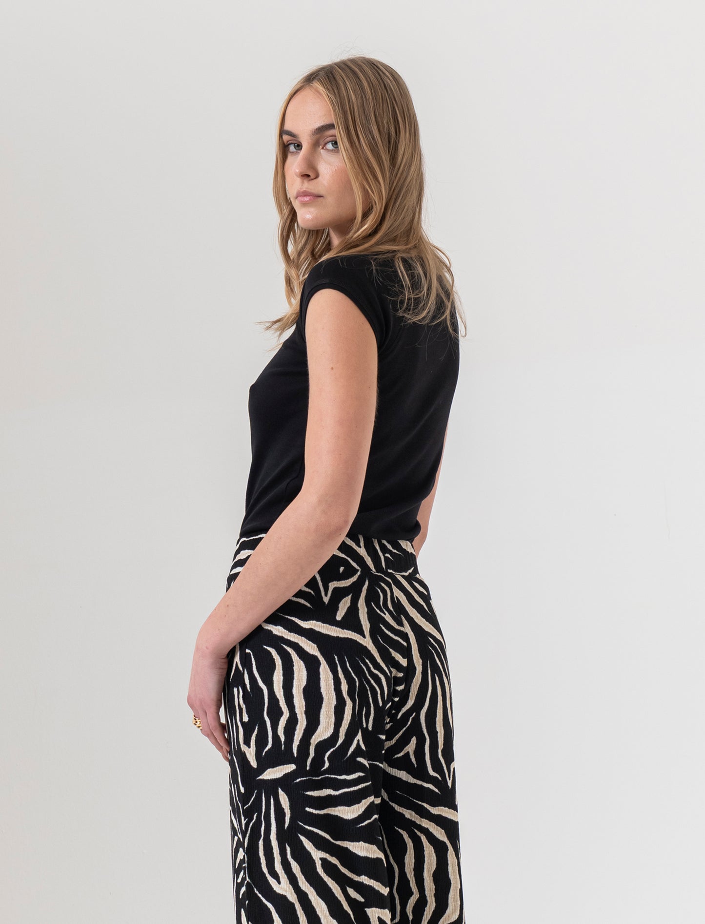 Pantalone stampato da donna - var 1