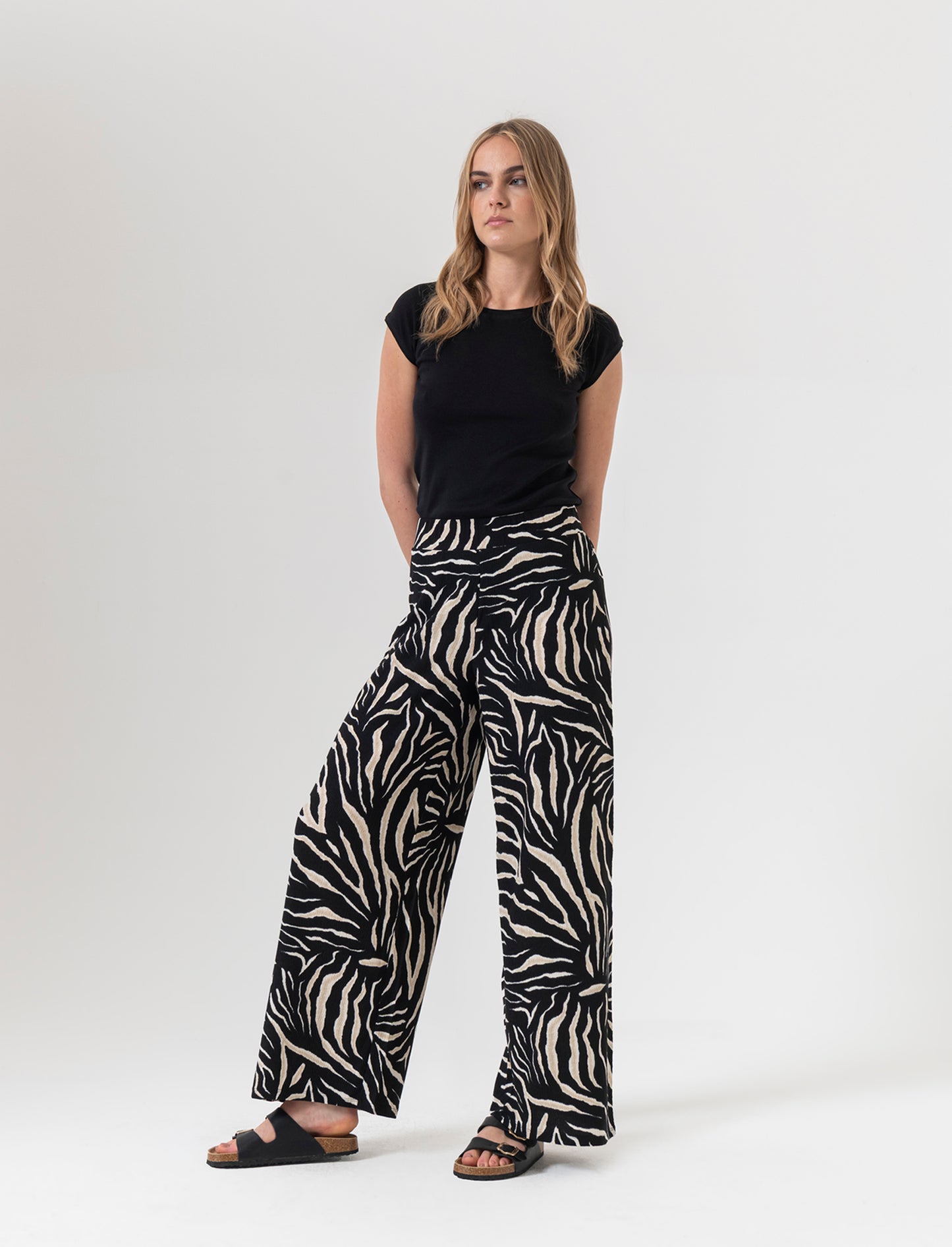 Pantalone stampato da donna - var 1