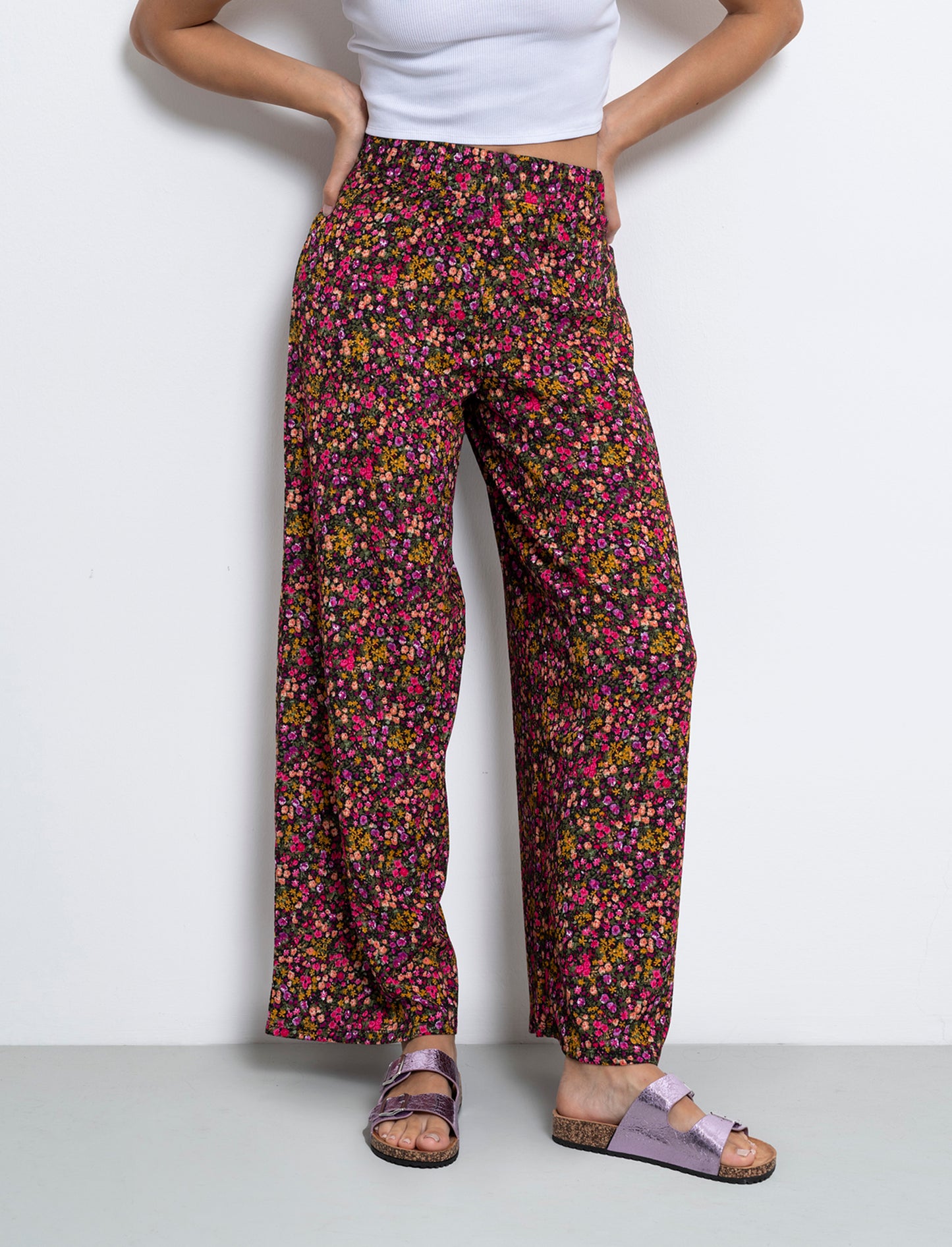 Pantalone stampato da donna - var 2