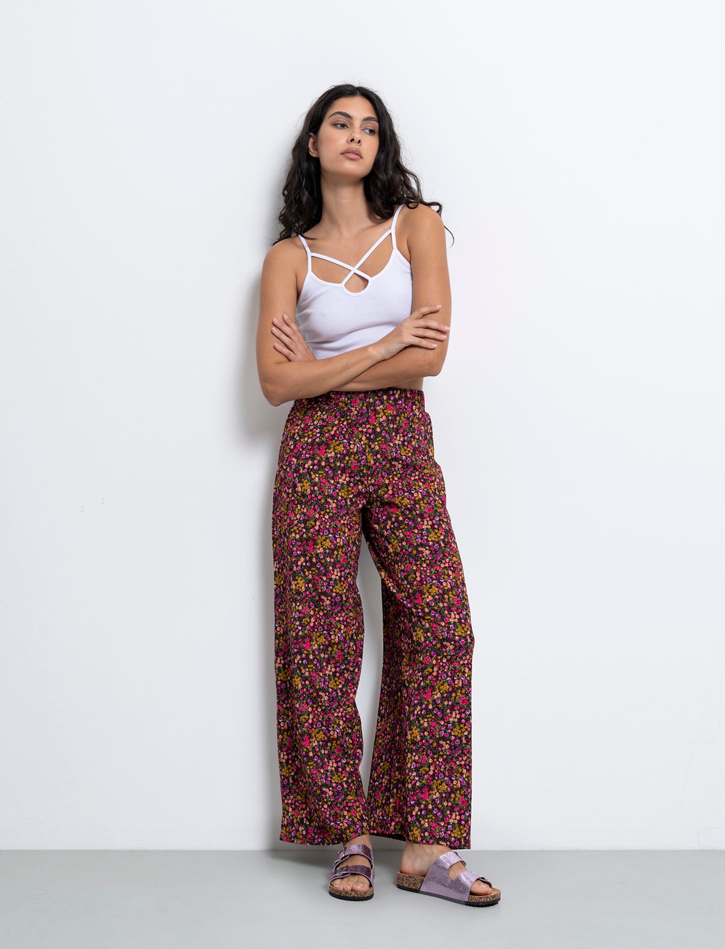 Pantalone stampato da donna - var 2